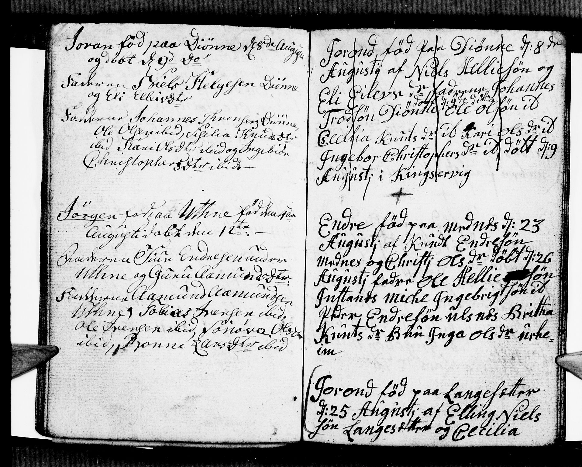 Ullensvang sokneprestembete, AV/SAB-A-78701/H/Hab: Parish register (copy) no. E 3, 1797-1800