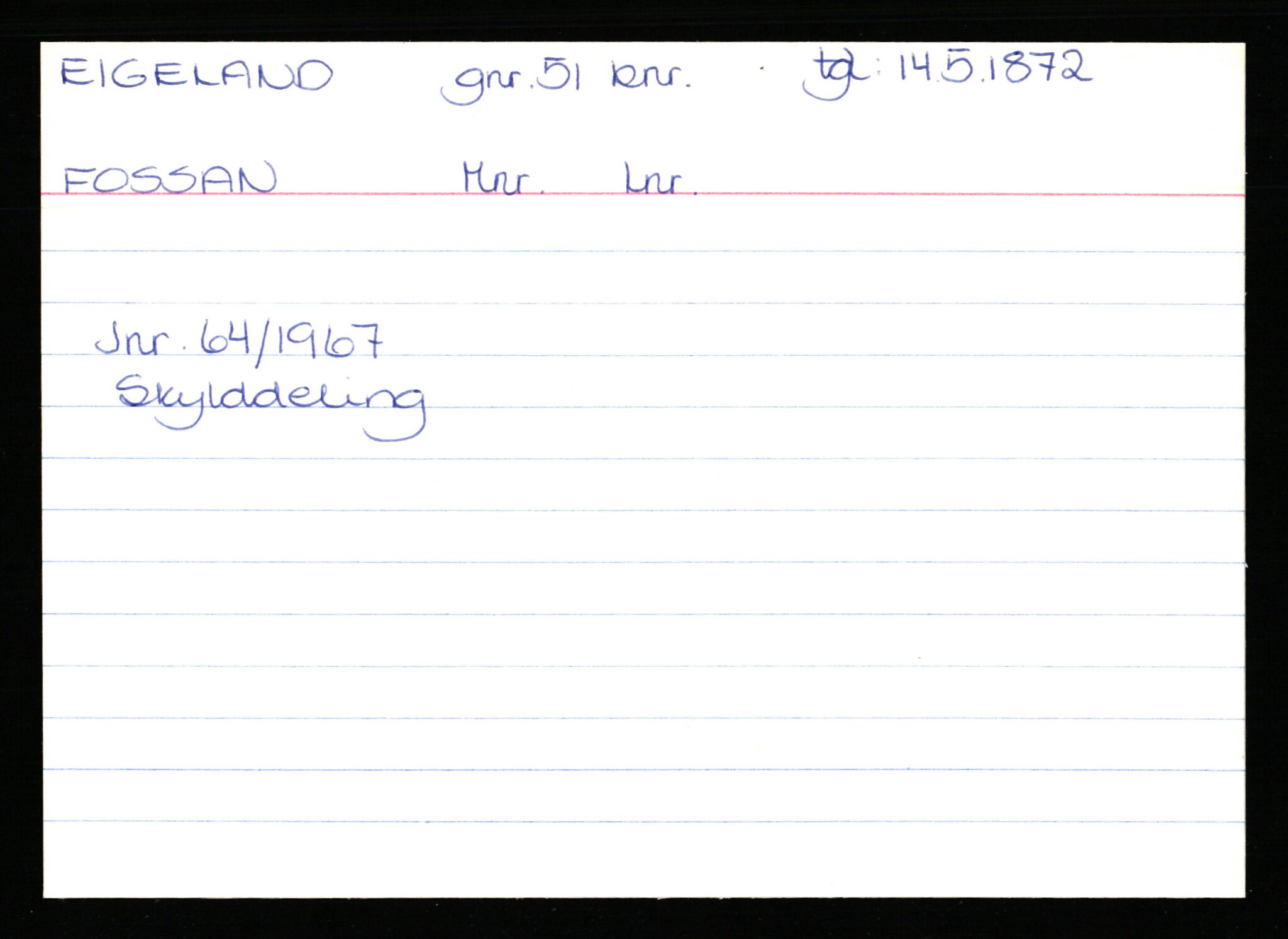 Statsarkivet i Stavanger, AV/SAST-A-101971/03/Y/Yk/L0008: Registerkort sortert etter gårdsnavn: Eig - Erlien, 1750-1930, p. 138
