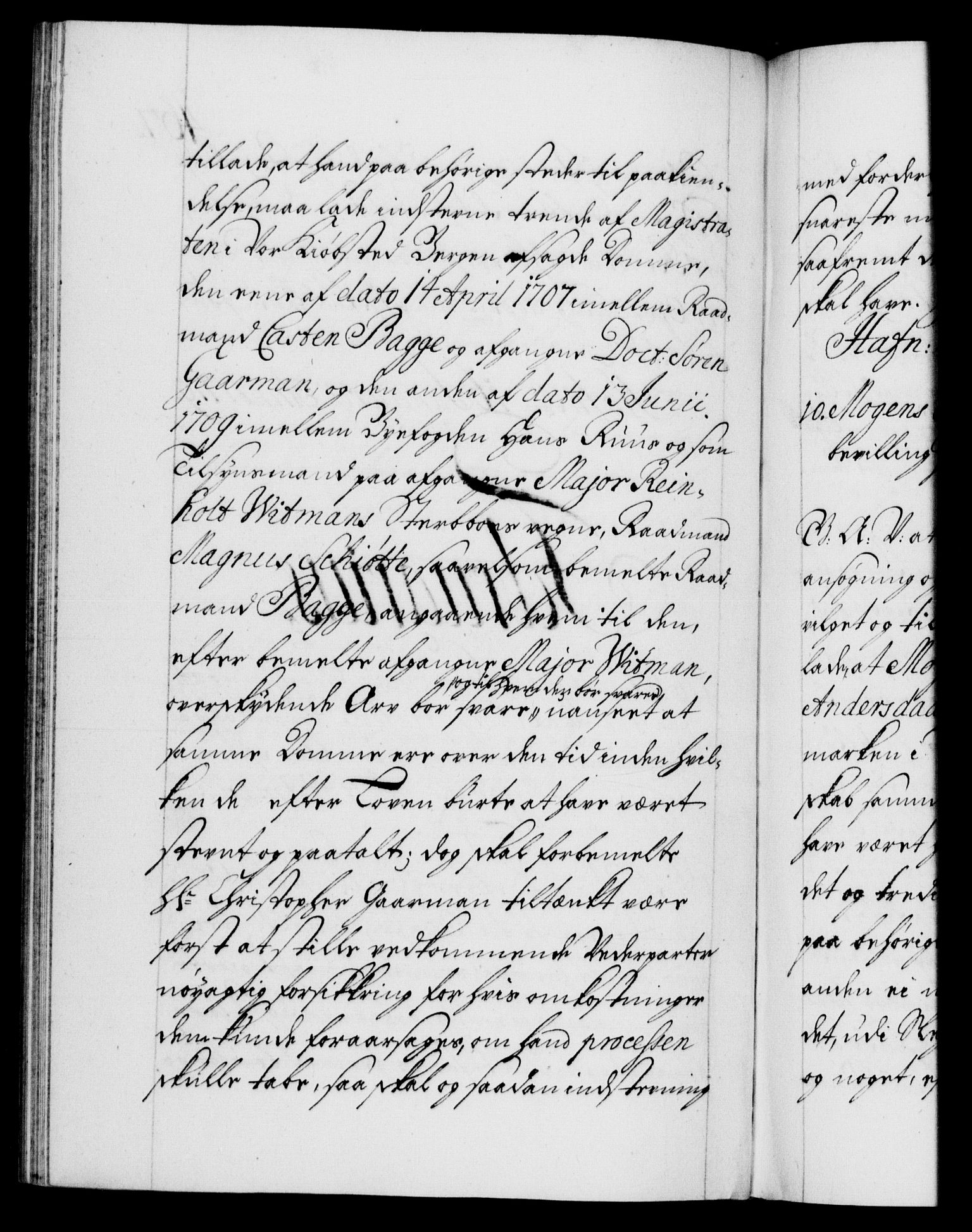 Danske Kanselli 1572-1799, AV/RA-EA-3023/F/Fc/Fca/Fcaa/L0022: Norske registre, 1716-1719, p. 467b