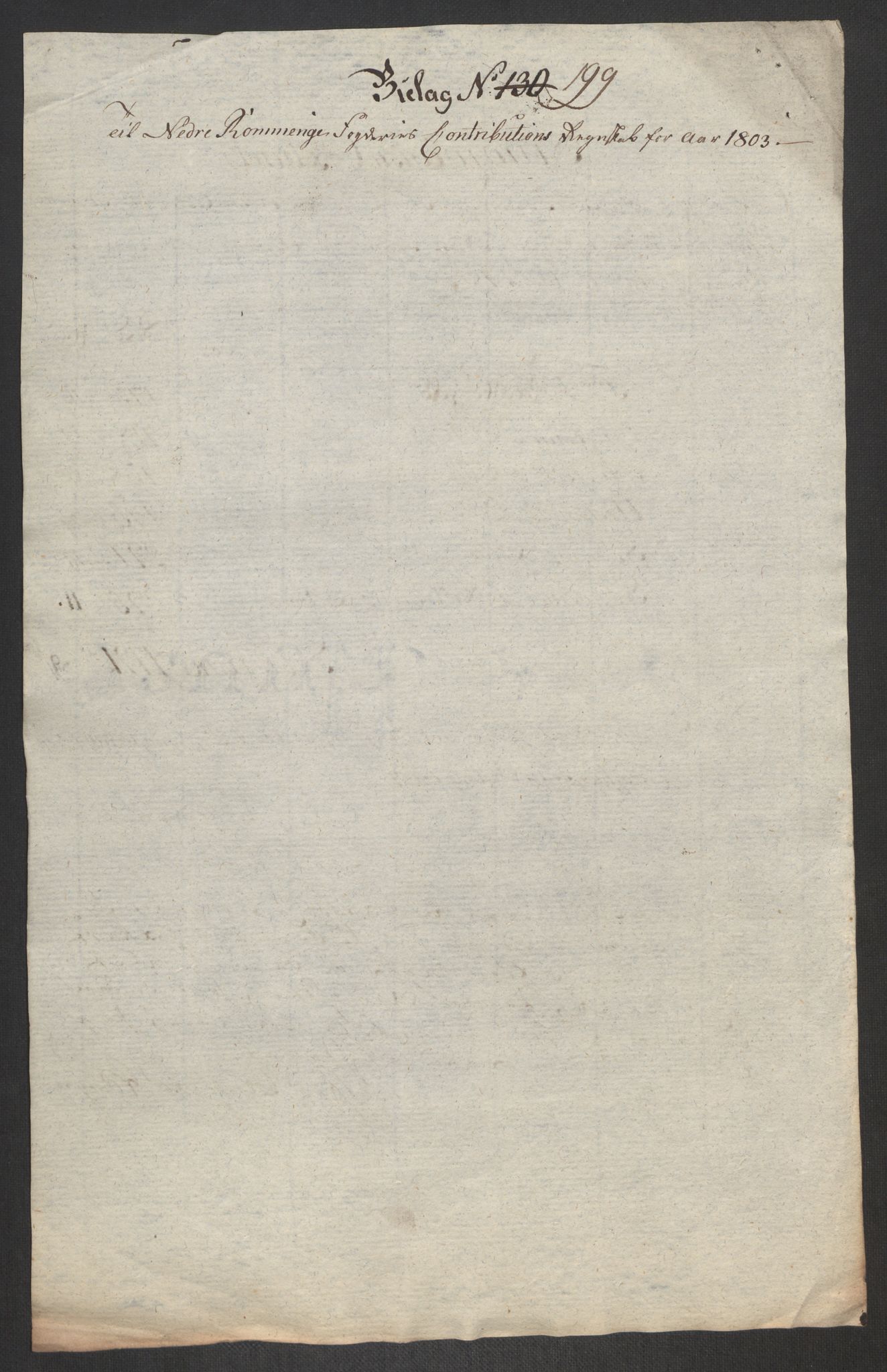 Rentekammeret inntil 1814, Reviderte regnskaper, Fogderegnskap, AV/RA-EA-4092/R11/L0679: Fogderegnskap Nedre Romerike, 1803, p. 521