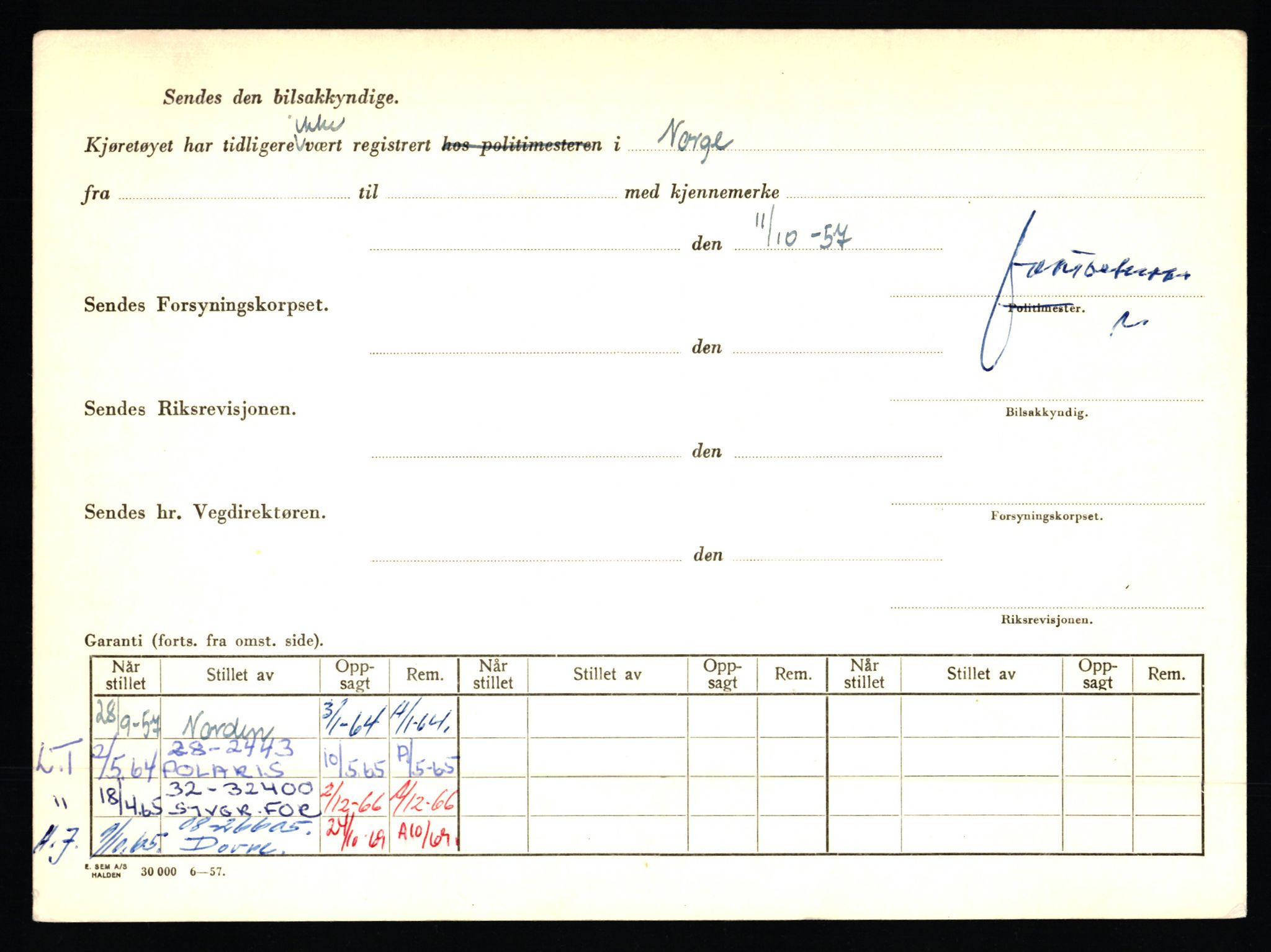 Stavanger trafikkstasjon, AV/SAST-A-101942/0/F/L0002: L-350 - L-699, 1930-1971, p. 1222