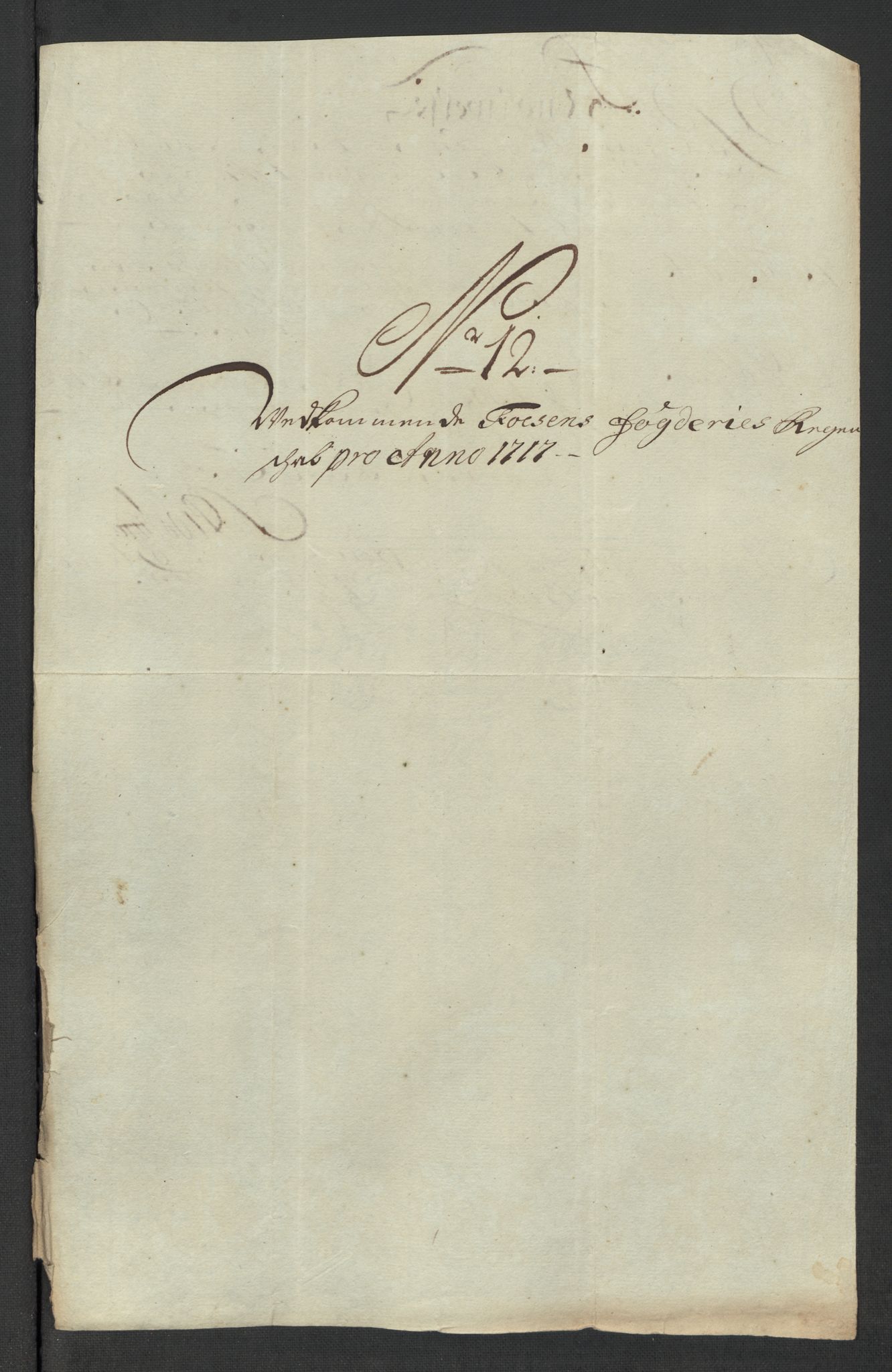 Rentekammeret inntil 1814, Reviderte regnskaper, Fogderegnskap, AV/RA-EA-4092/R57/L3865: Fogderegnskap Fosen, 1717, p. 131