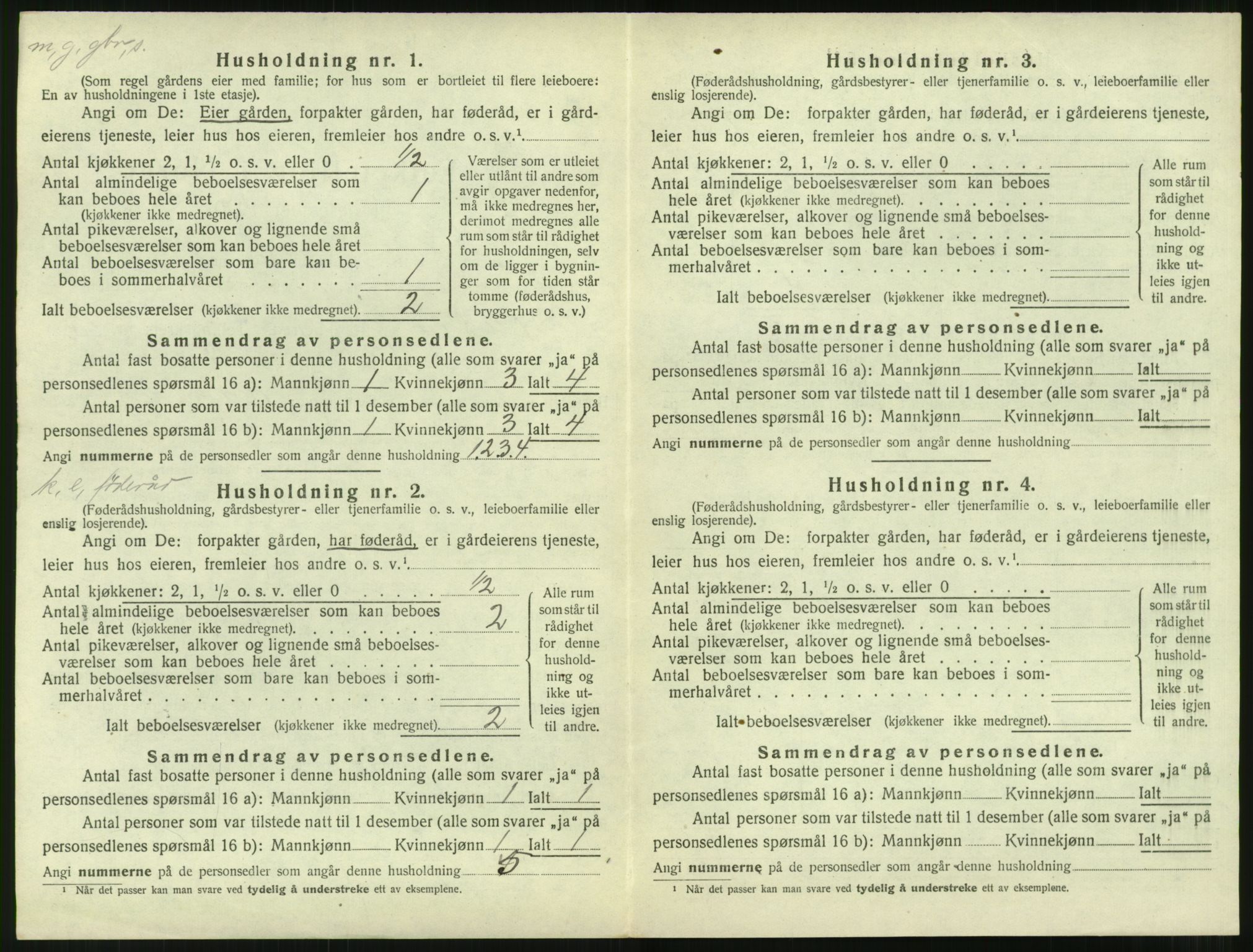 SAT, 1920 census for Aukra, 1920, p. 946