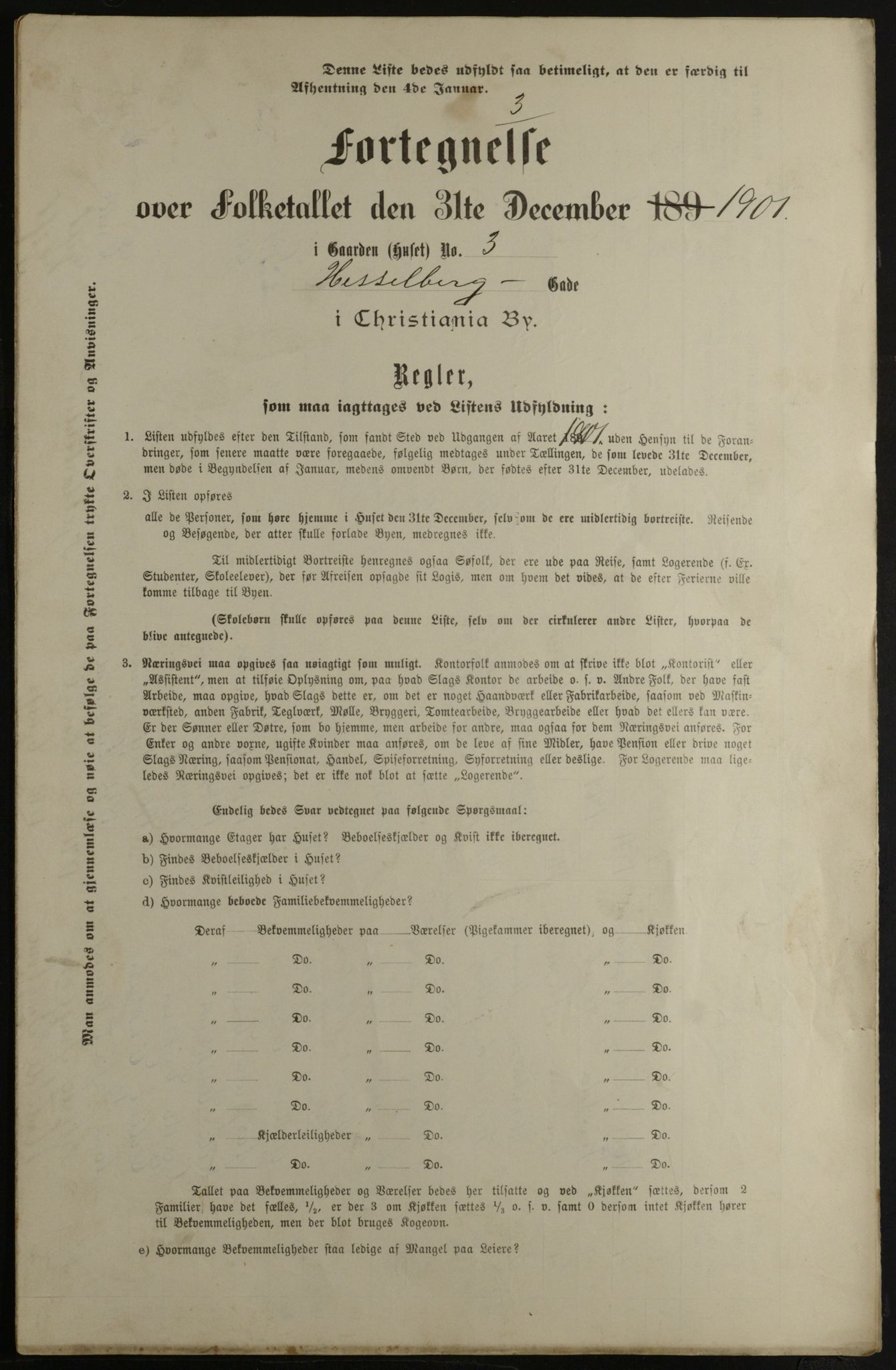 OBA, Municipal Census 1901 for Kristiania, 1901, p. 6297