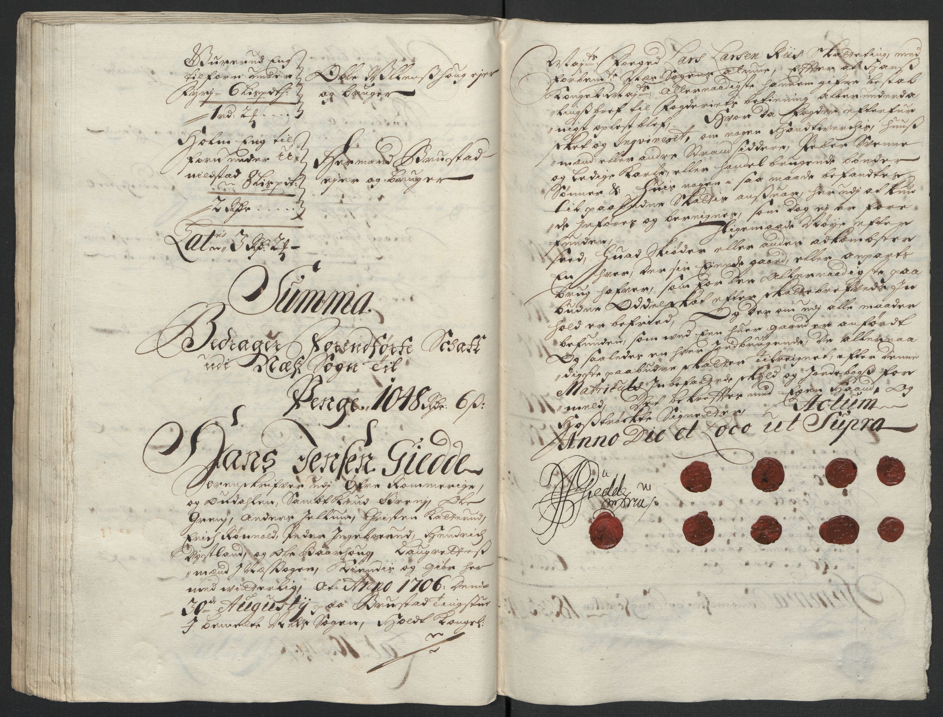 Rentekammeret inntil 1814, Reviderte regnskaper, Fogderegnskap, AV/RA-EA-4092/R12/L0718: Fogderegnskap Øvre Romerike, 1706-1707, p. 129