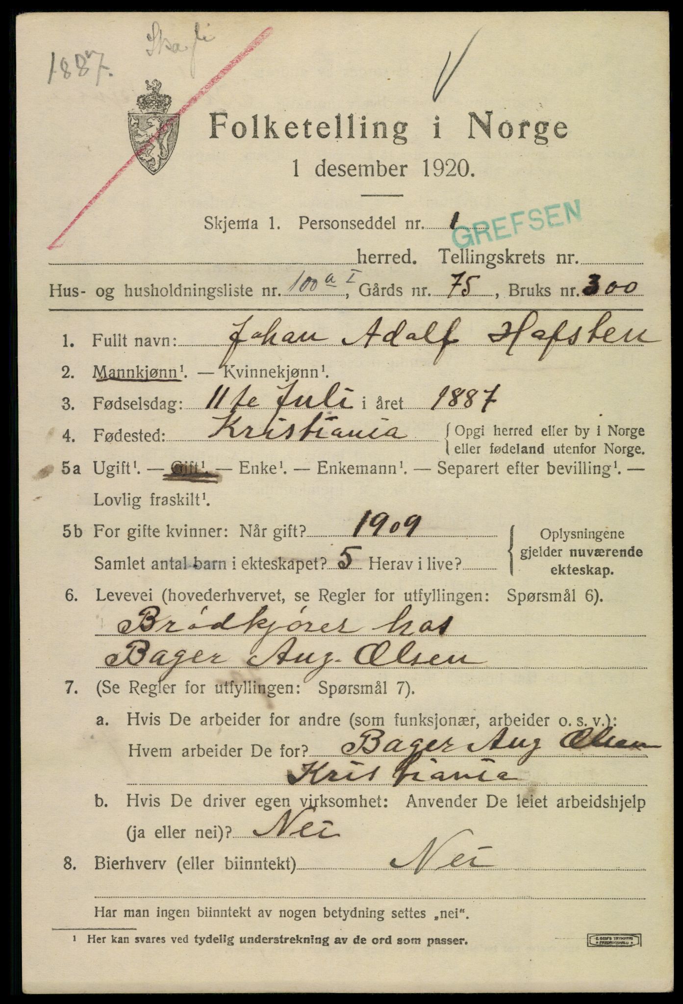 SAO, 1920 census for Aker, 1920, p. 62318