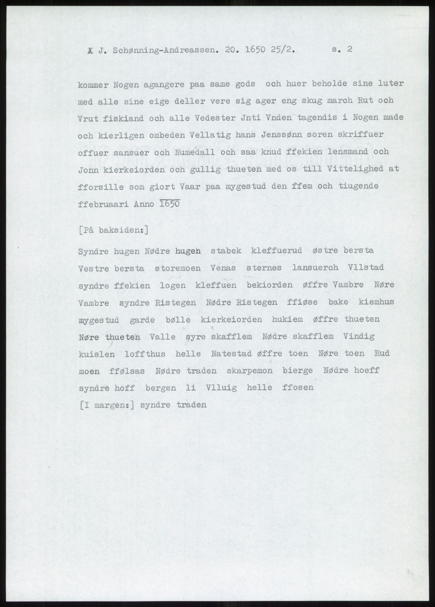 Samlinger til kildeutgivelse, Diplomavskriftsamlingen, RA/EA-4053/H/Ha, p. 144