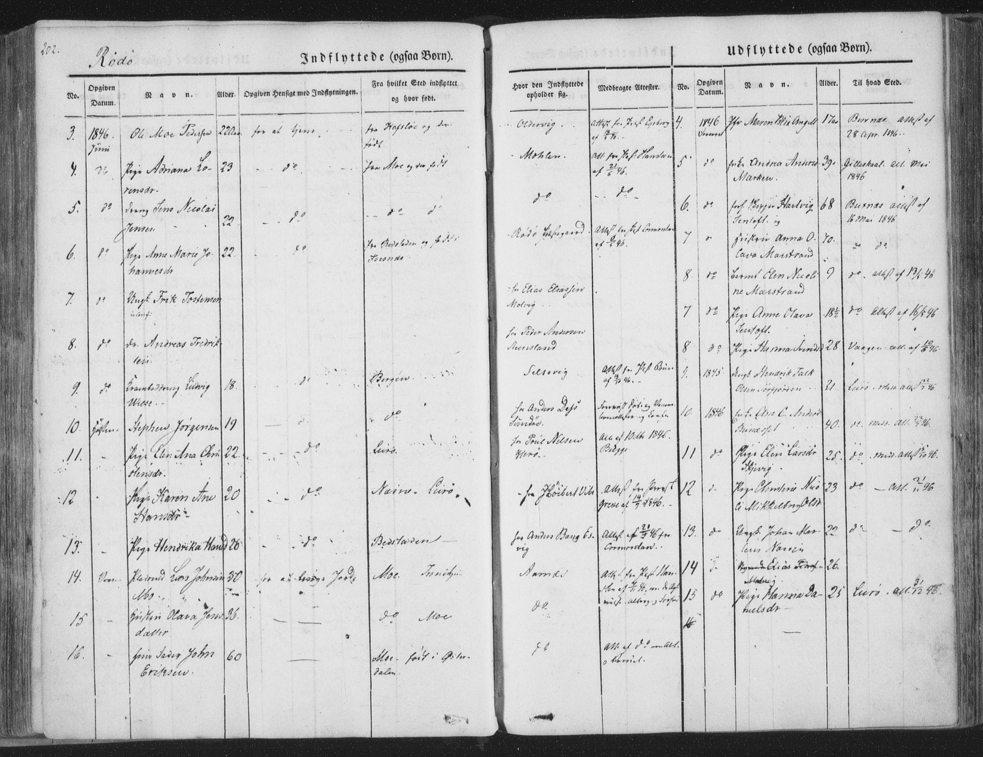 Ministerialprotokoller, klokkerbøker og fødselsregistre - Nordland, SAT/A-1459/841/L0604: Parish register (official) no. 841A09 /1, 1845-1862, p. 202