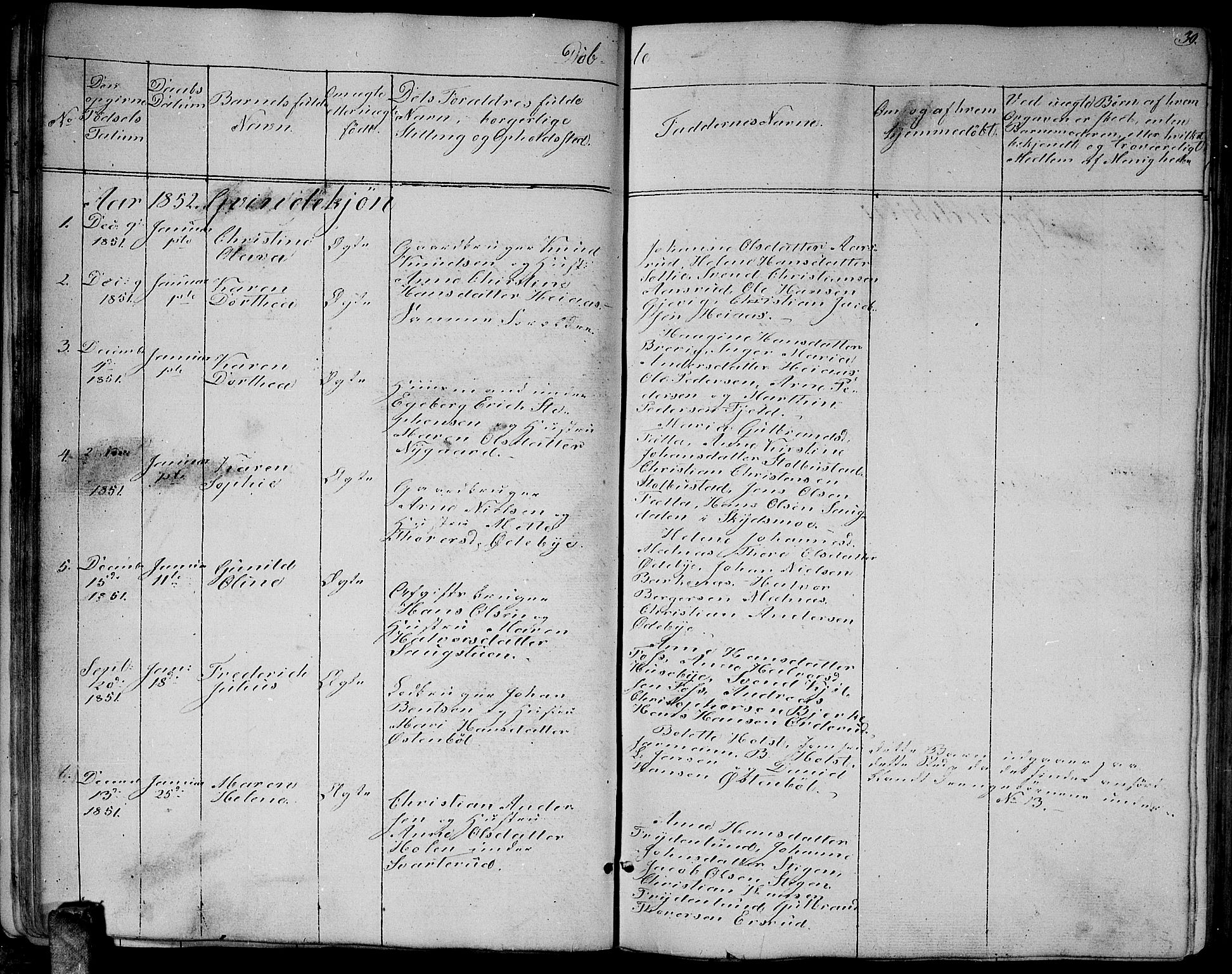 Enebakk prestekontor Kirkebøker, AV/SAO-A-10171c/G/Ga/L0004: Parish register (copy) no. I 4, 1850-1866, p. 39