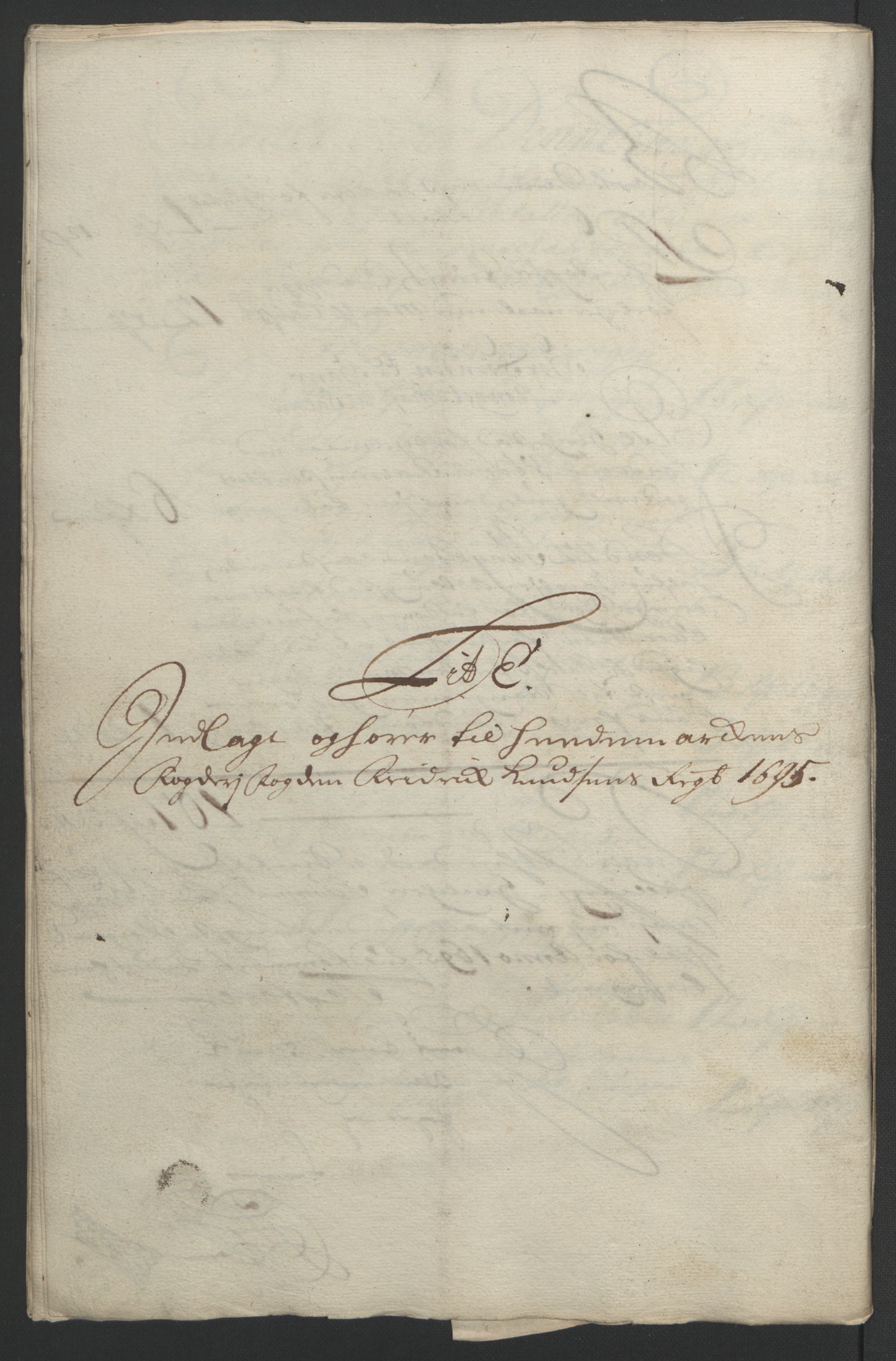 Rentekammeret inntil 1814, Reviderte regnskaper, Fogderegnskap, AV/RA-EA-4092/R16/L1036: Fogderegnskap Hedmark, 1695-1696, p. 80