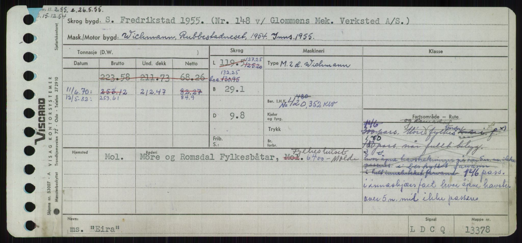 Sjøfartsdirektoratet med forløpere, Skipsmålingen, AV/RA-S-1627/H/Ha/L0002/0001: Fartøy, Eik-Hill / Fartøy, Eik-F, p. 25