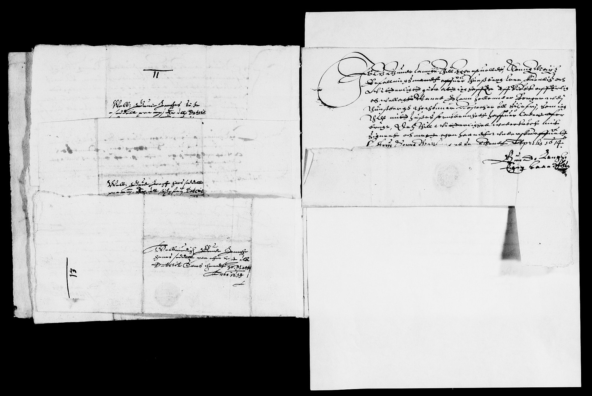 Rentekammeret inntil 1814, Reviderte regnskaper, Lensregnskaper, AV/RA-EA-5023/R/Rb/Rba/L0032: Akershus len, 1608-1614