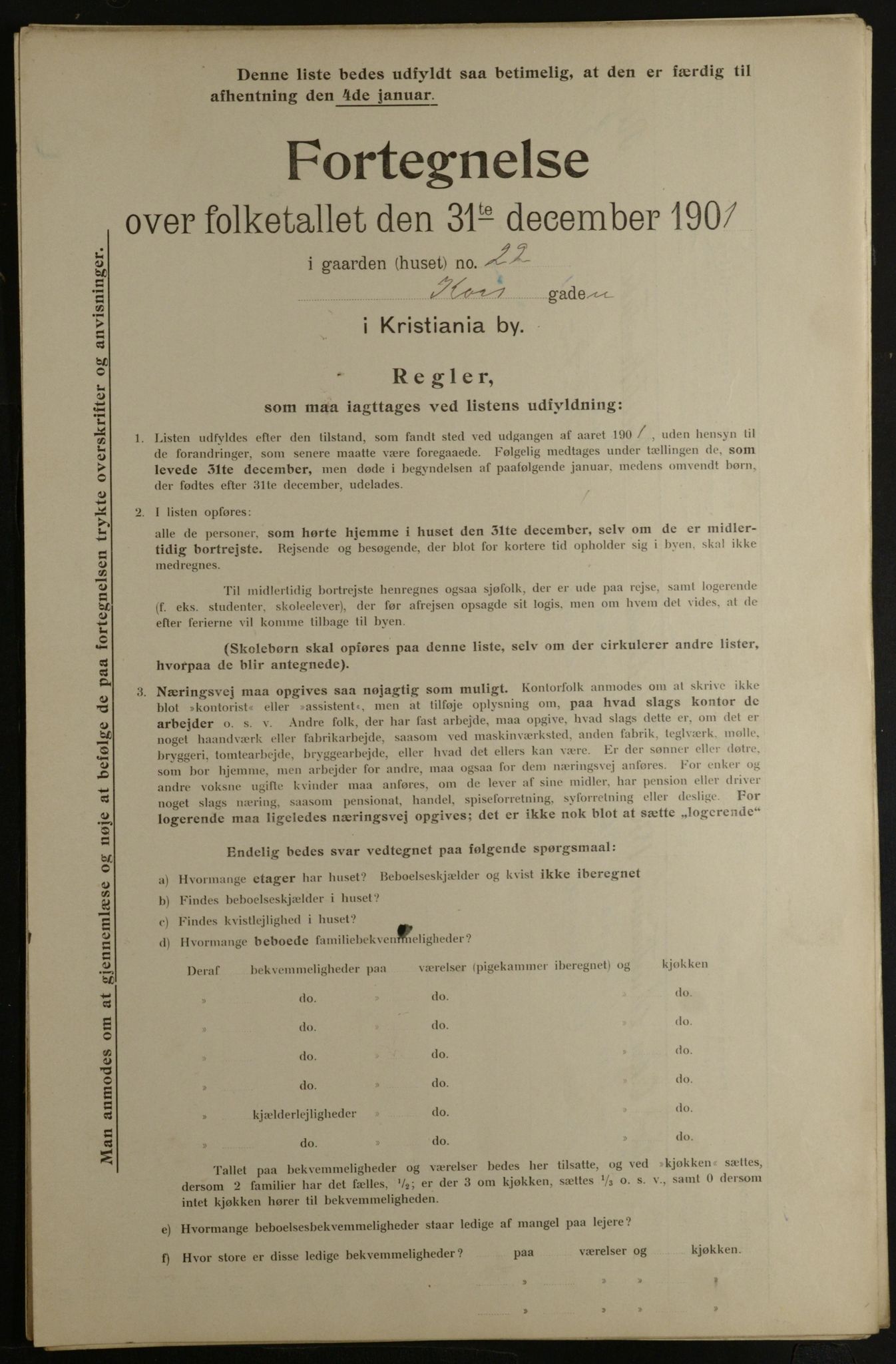 OBA, Municipal Census 1901 for Kristiania, 1901, p. 8247