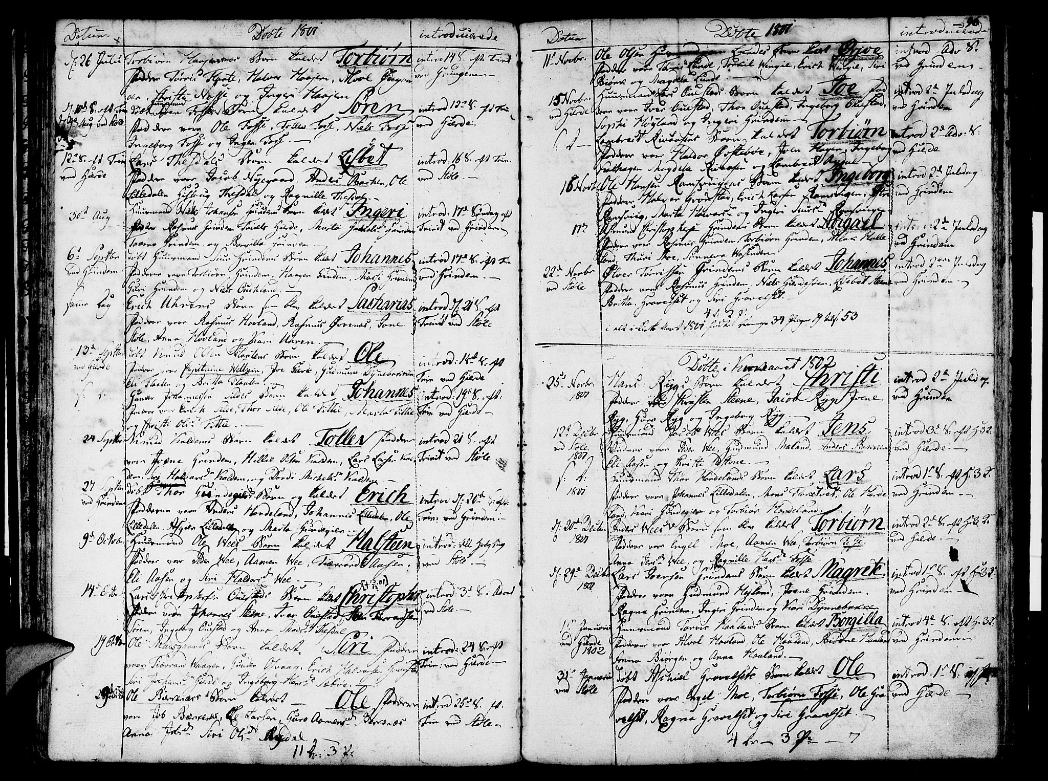 Etne sokneprestembete, SAB/A-75001/H/Haa: Parish register (official) no. A 4, 1782-1807, p. 49