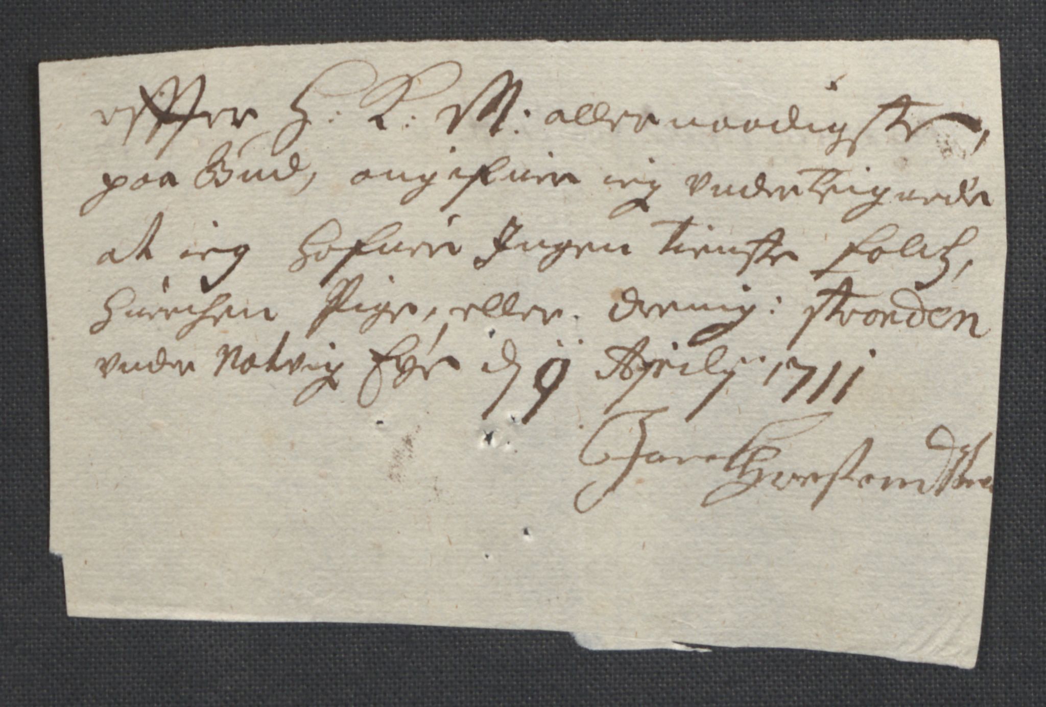 Rentekammeret inntil 1814, Reviderte regnskaper, Fogderegnskap, AV/RA-EA-4092/R39/L2319: Fogderegnskap Nedenes, 1710-1711, p. 681