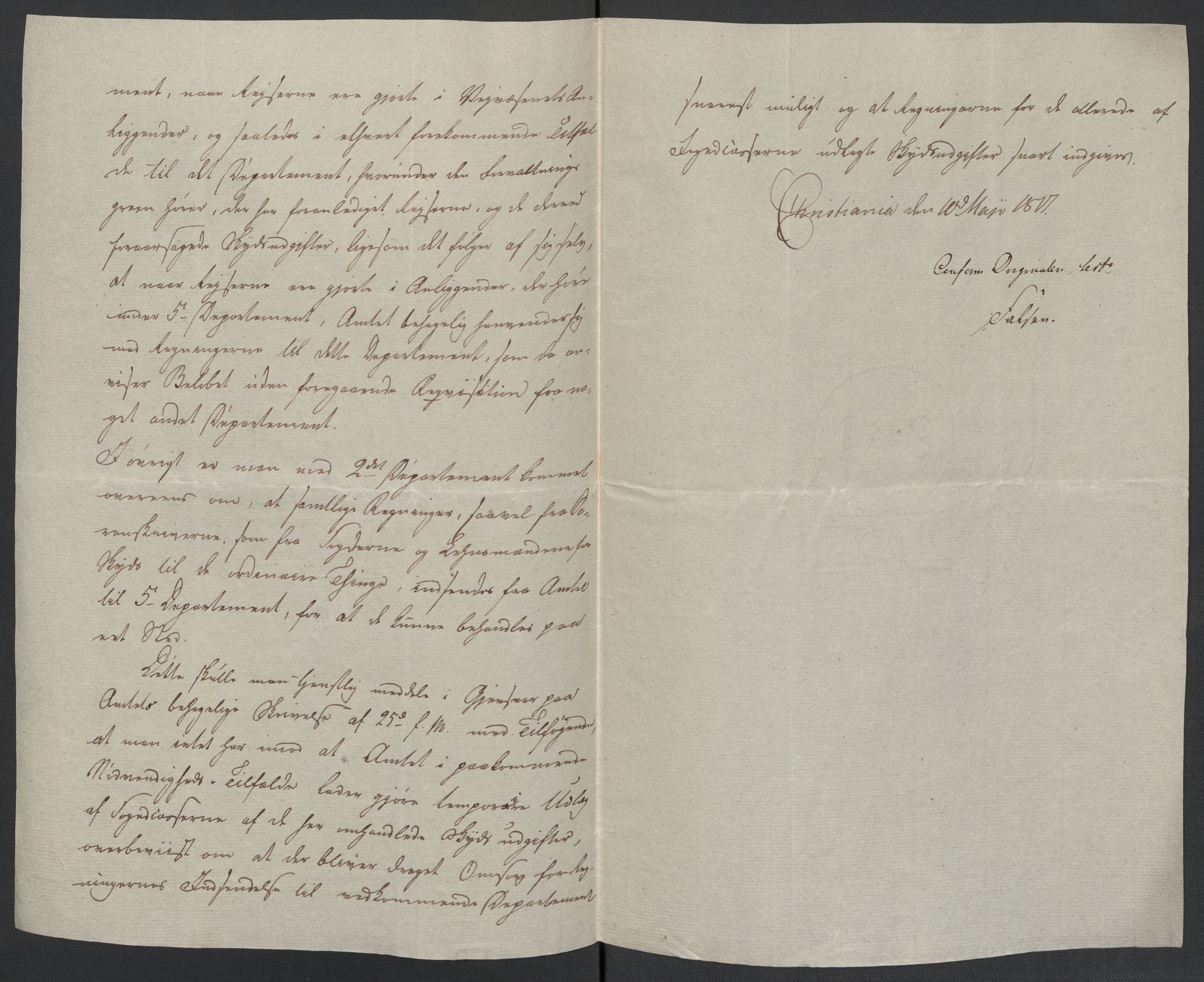 Christie, Wilhelm Frimann Koren, RA/PA-0014/F/L0005: Christies dokumenter fra Stortinget, 1815-1816, p. 589