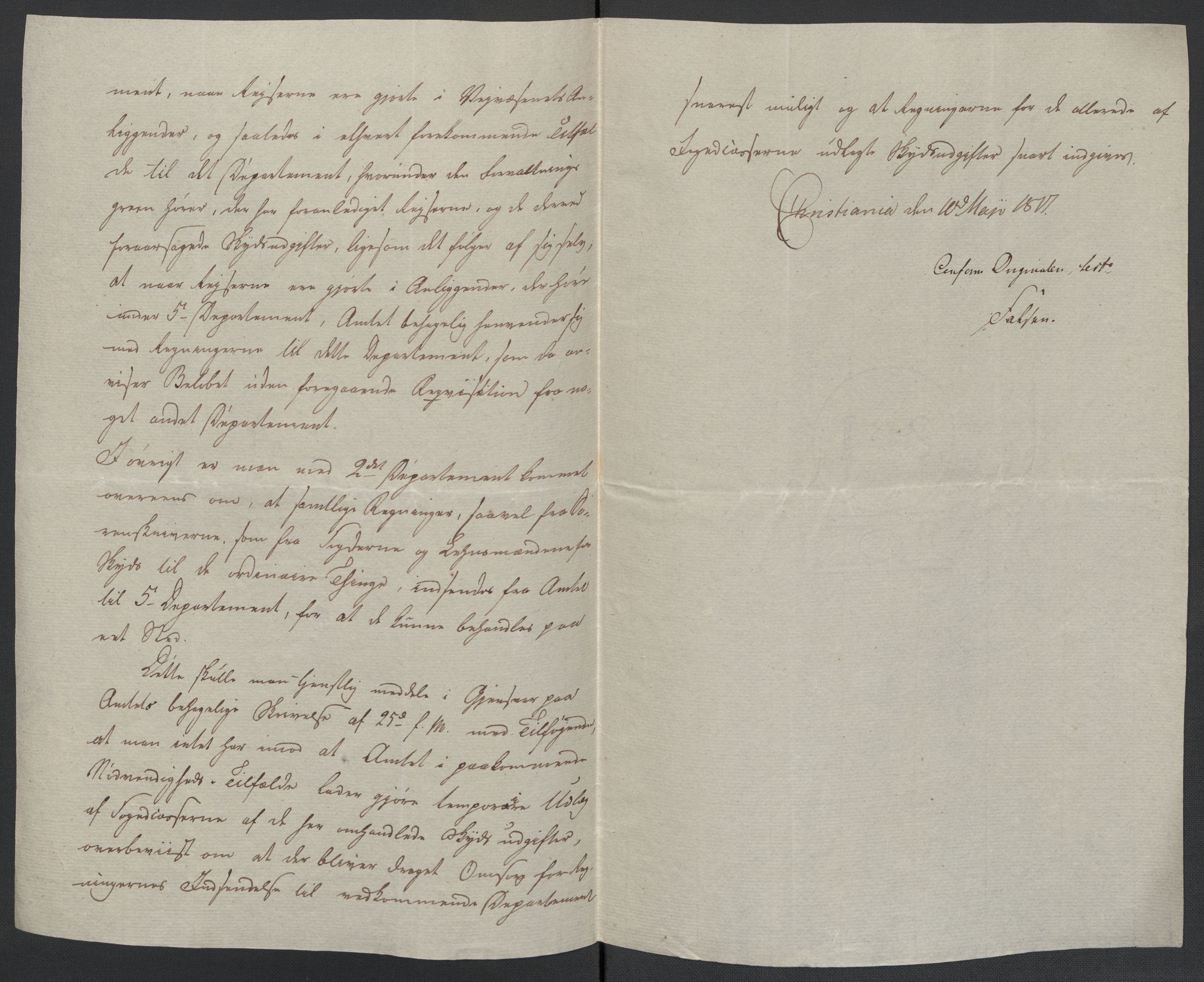 Christie, Wilhelm Frimann Koren, AV/RA-PA-0014/F/L0005: Christies dokumenter fra Stortinget, 1815-1816, p. 589