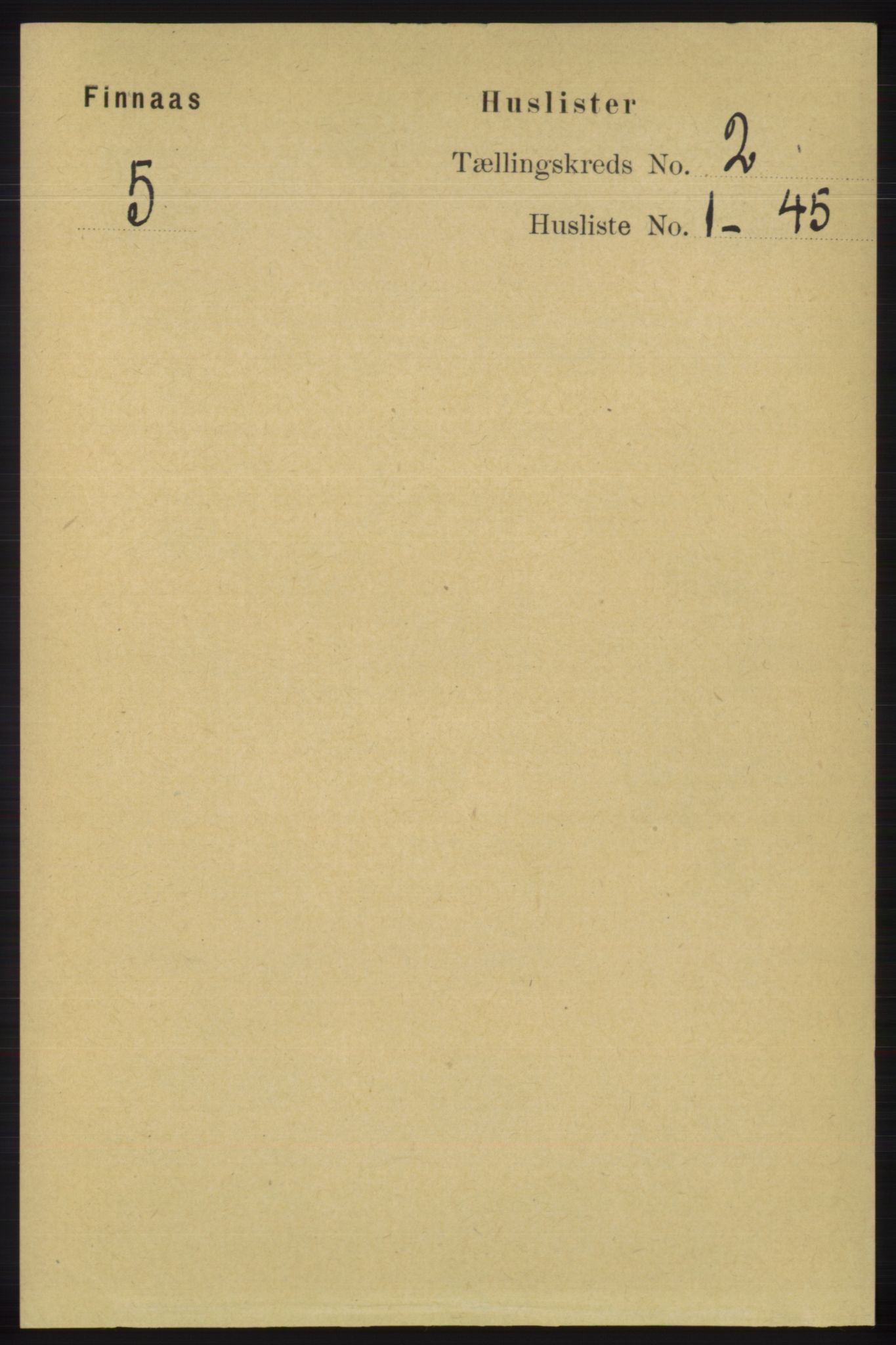 RA, 1891 census for 1218 Finnås, 1891, p. 723