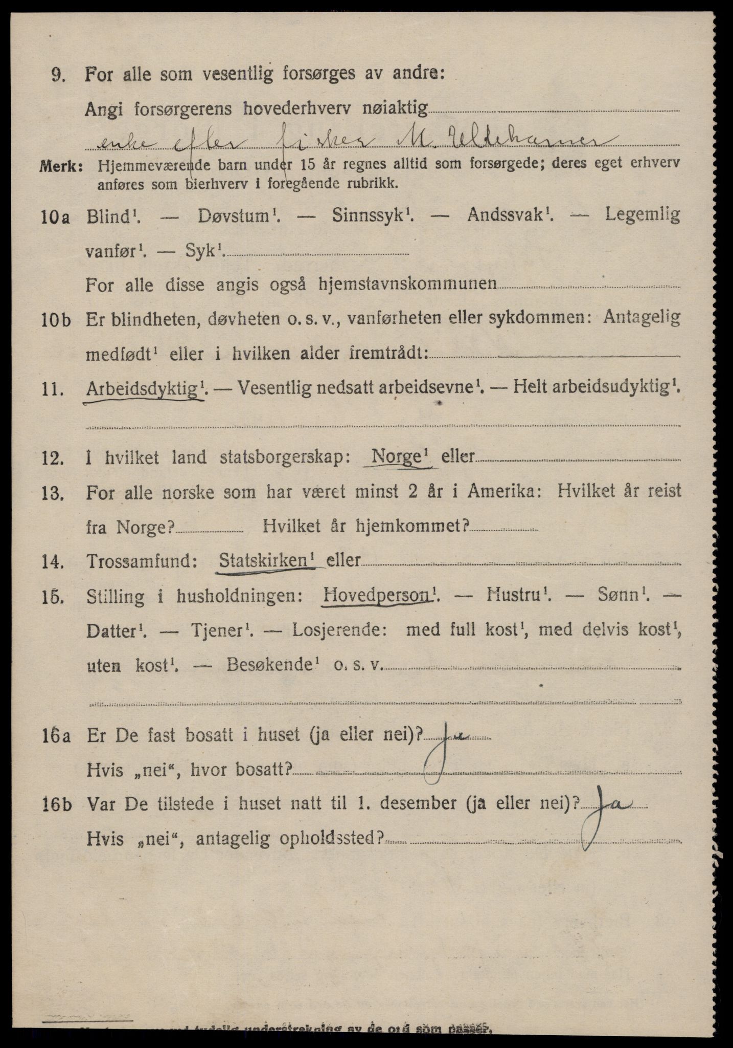 SAT, 1920 census for Sykkylven, 1920, p. 3192