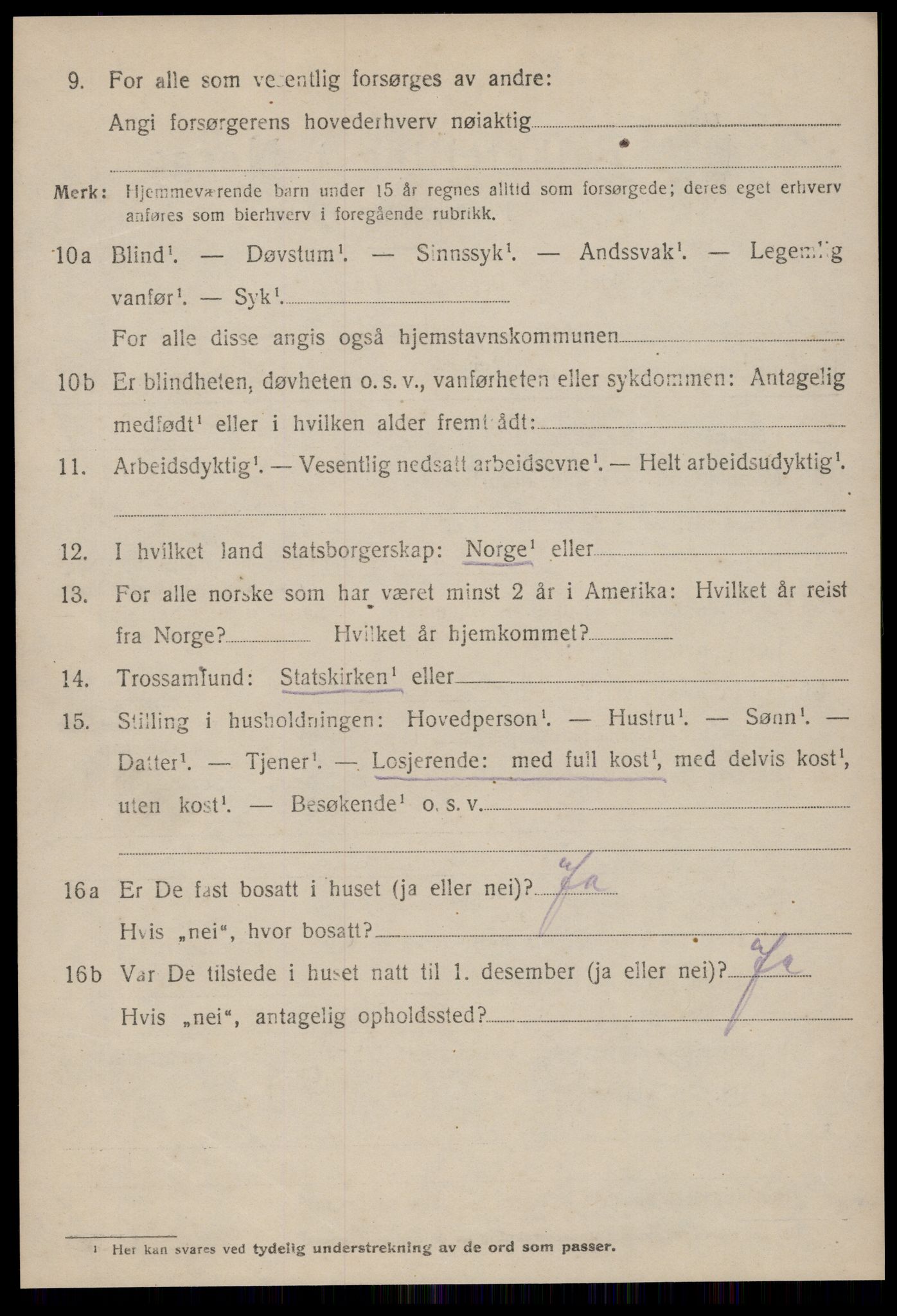 SAT, 1920 census for Ålvundeid, 1920, p. 499