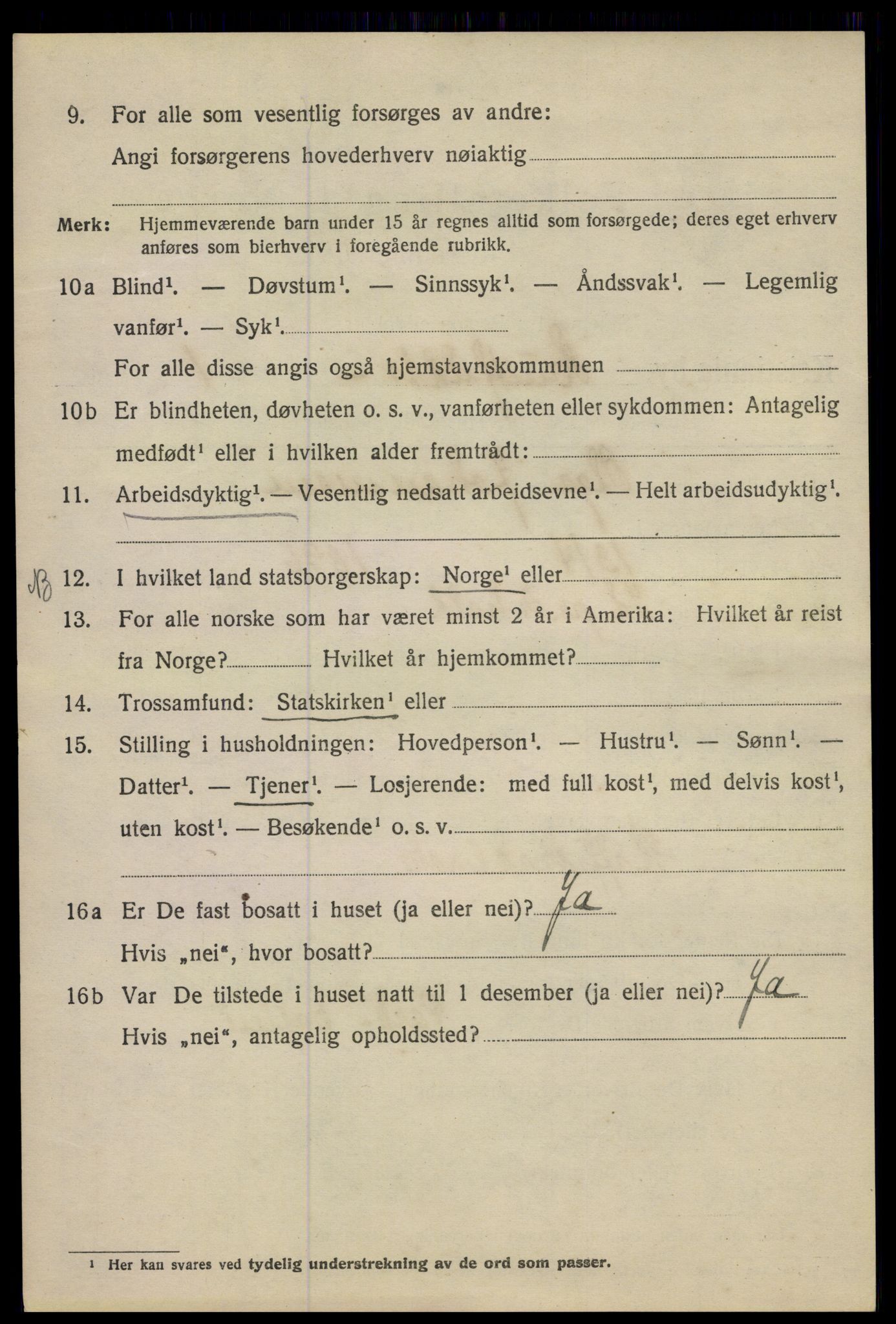 SAO, 1920 census for Kristiania, 1920, p. 299348