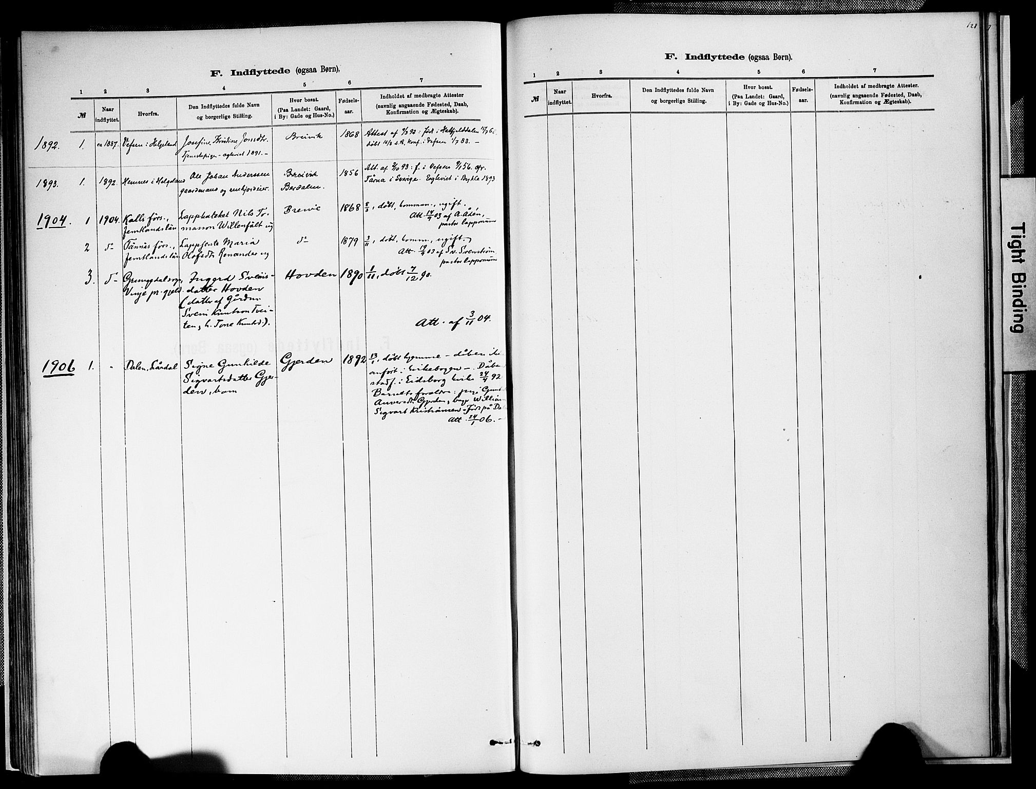 Valle sokneprestkontor, SAK/1111-0044/F/Fa/Faa/L0001: Parish register (official) no. A 1, 1882-1907, p. 128