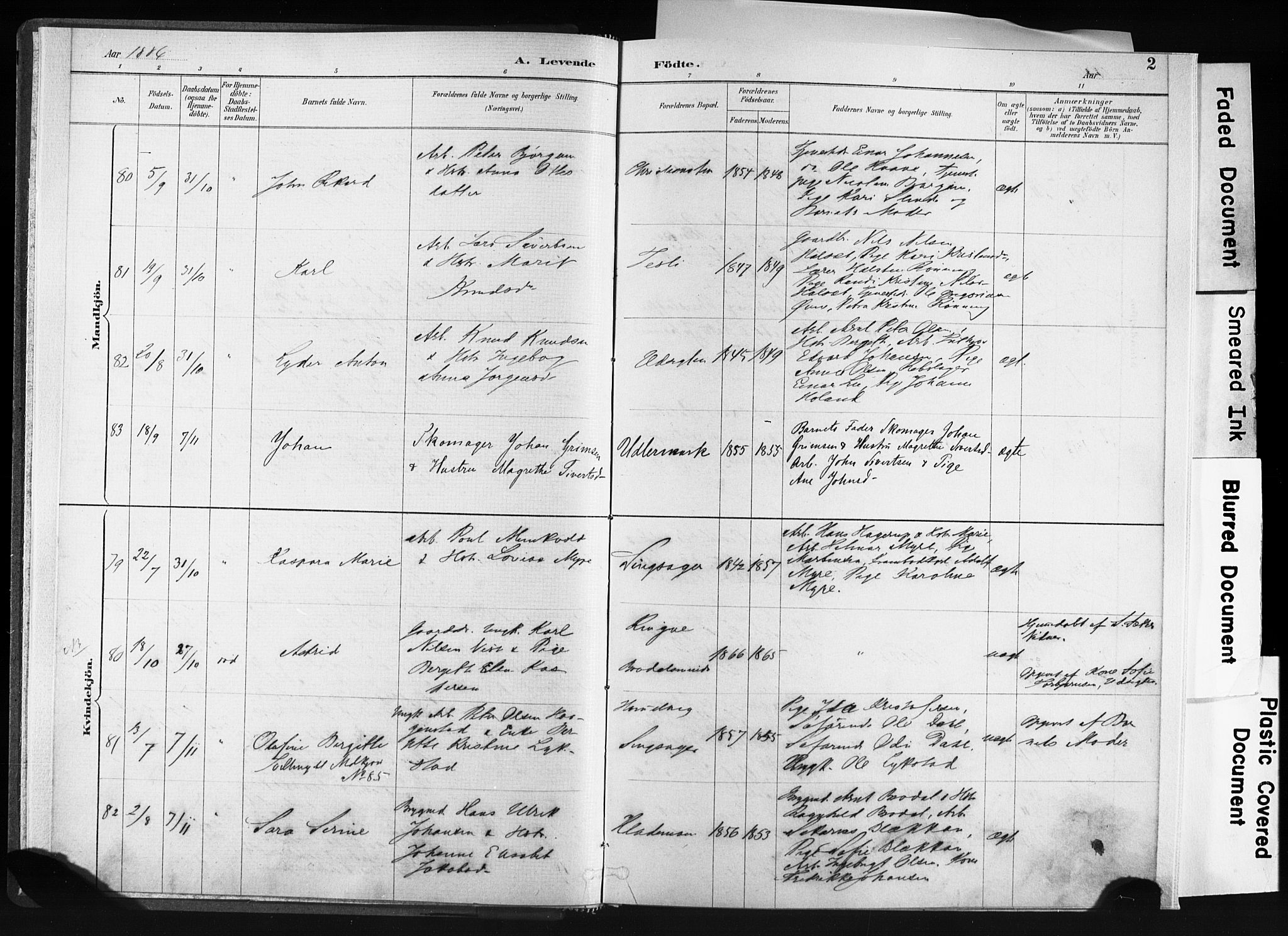 Ministerialprotokoller, klokkerbøker og fødselsregistre - Sør-Trøndelag, SAT/A-1456/606/L0300: Parish register (official) no. 606A15, 1886-1893, p. 2