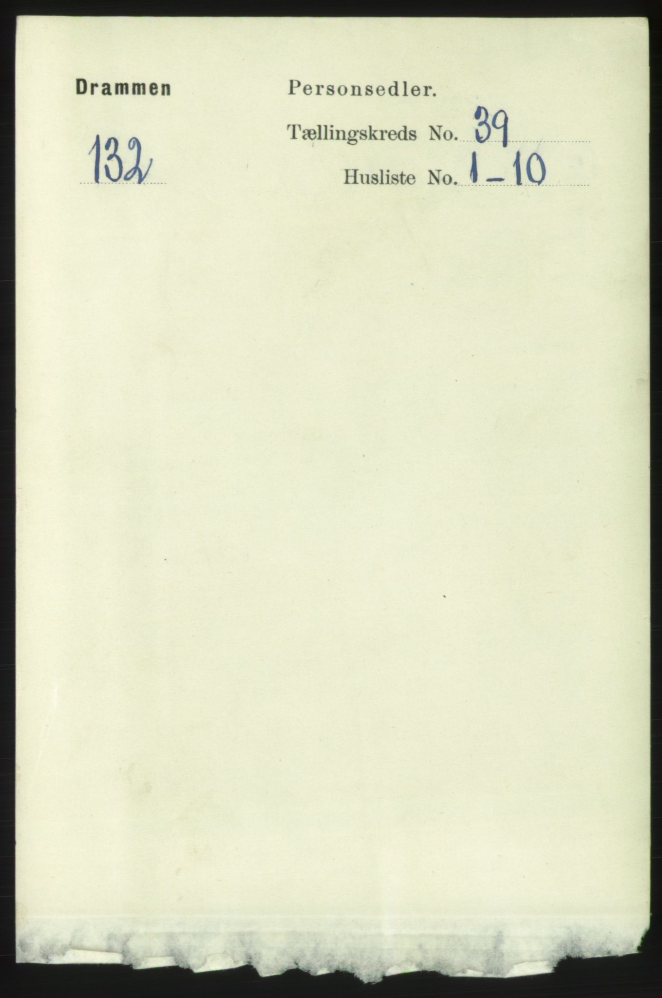 RA, 1891 census for 0602 Drammen, 1891, p. 23299