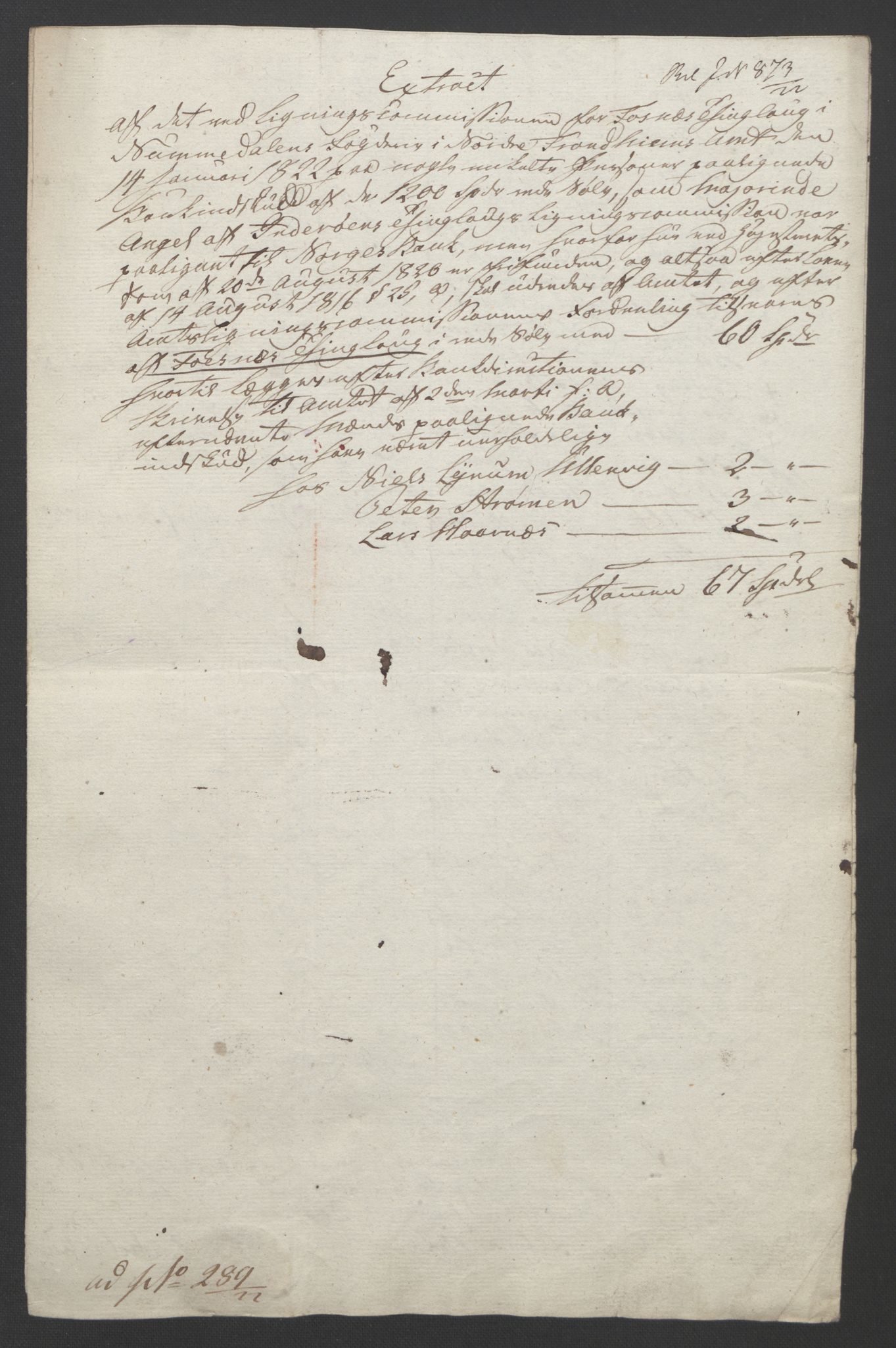 Sølvskatten 1816, NOBA/SOLVSKATTEN/A/L0053: Bind 54: Namdal fogderi, 1816-1822, p. 34