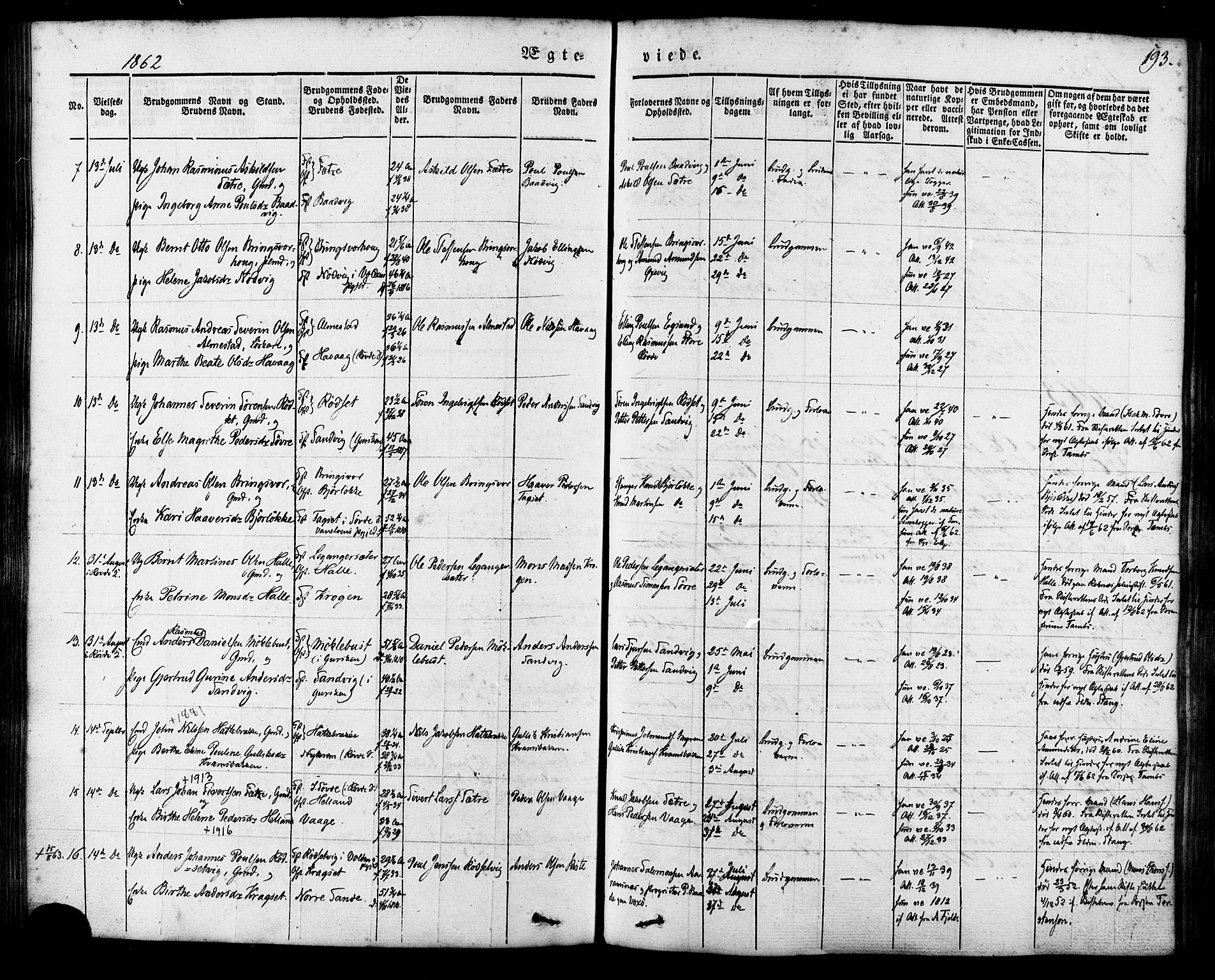 Ministerialprotokoller, klokkerbøker og fødselsregistre - Møre og Romsdal, AV/SAT-A-1454/503/L0034: Parish register (official) no. 503A02, 1841-1884, p. 193