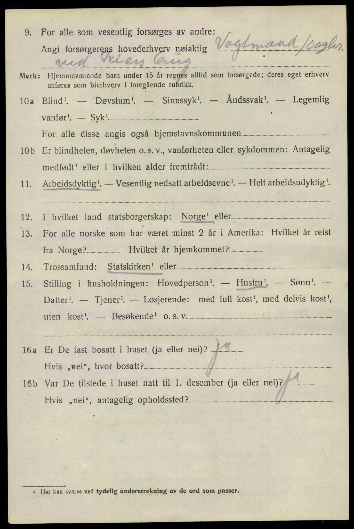 SAO, 1920 census for Glemmen, 1920, p. 11180