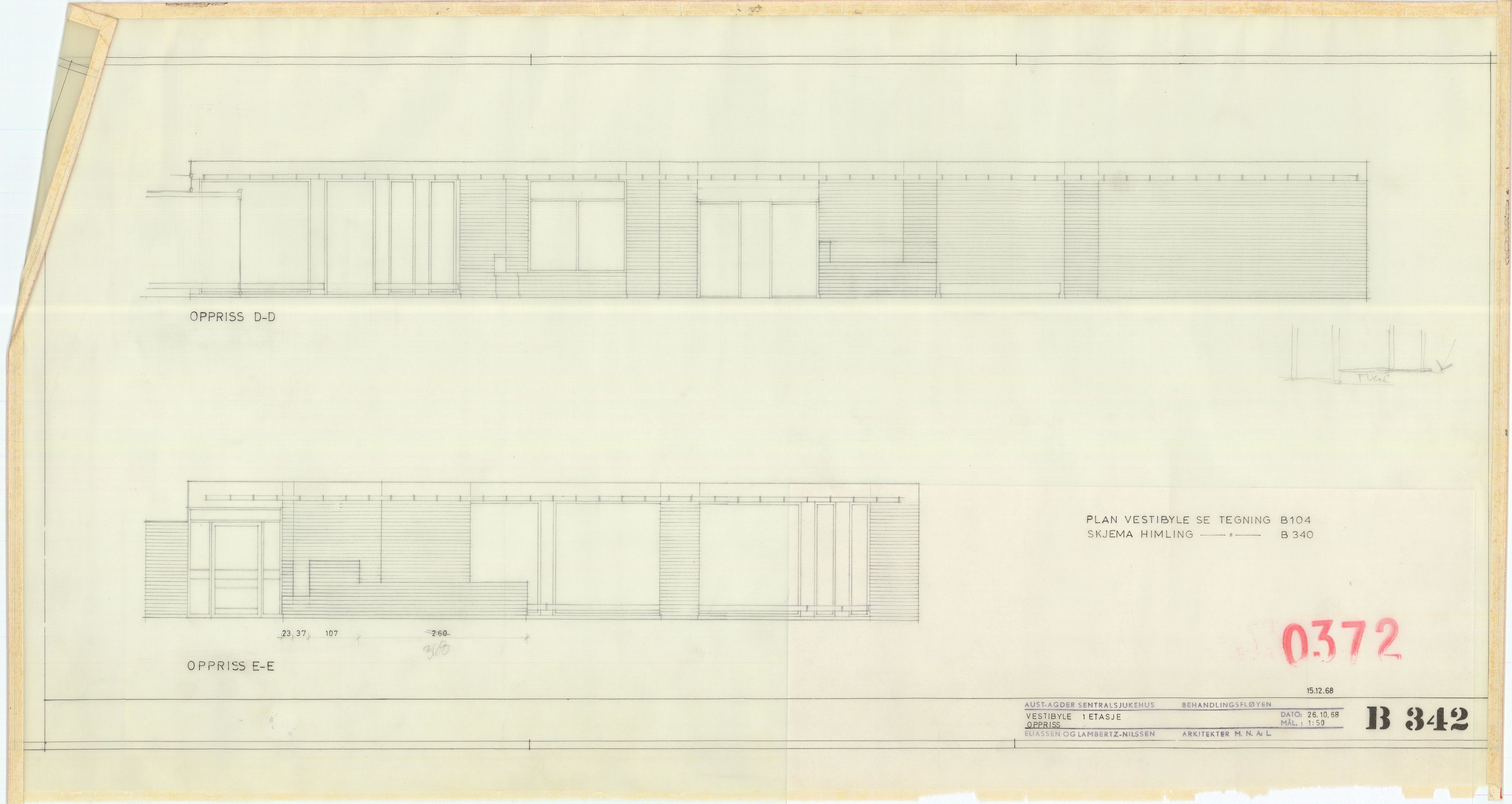 Eliassen og Lambertz-Nilssen Arkitekter, AAKS/PA-2983/T/T02/L0006: Tegningskogger 0372, 1967-1972, p. 22