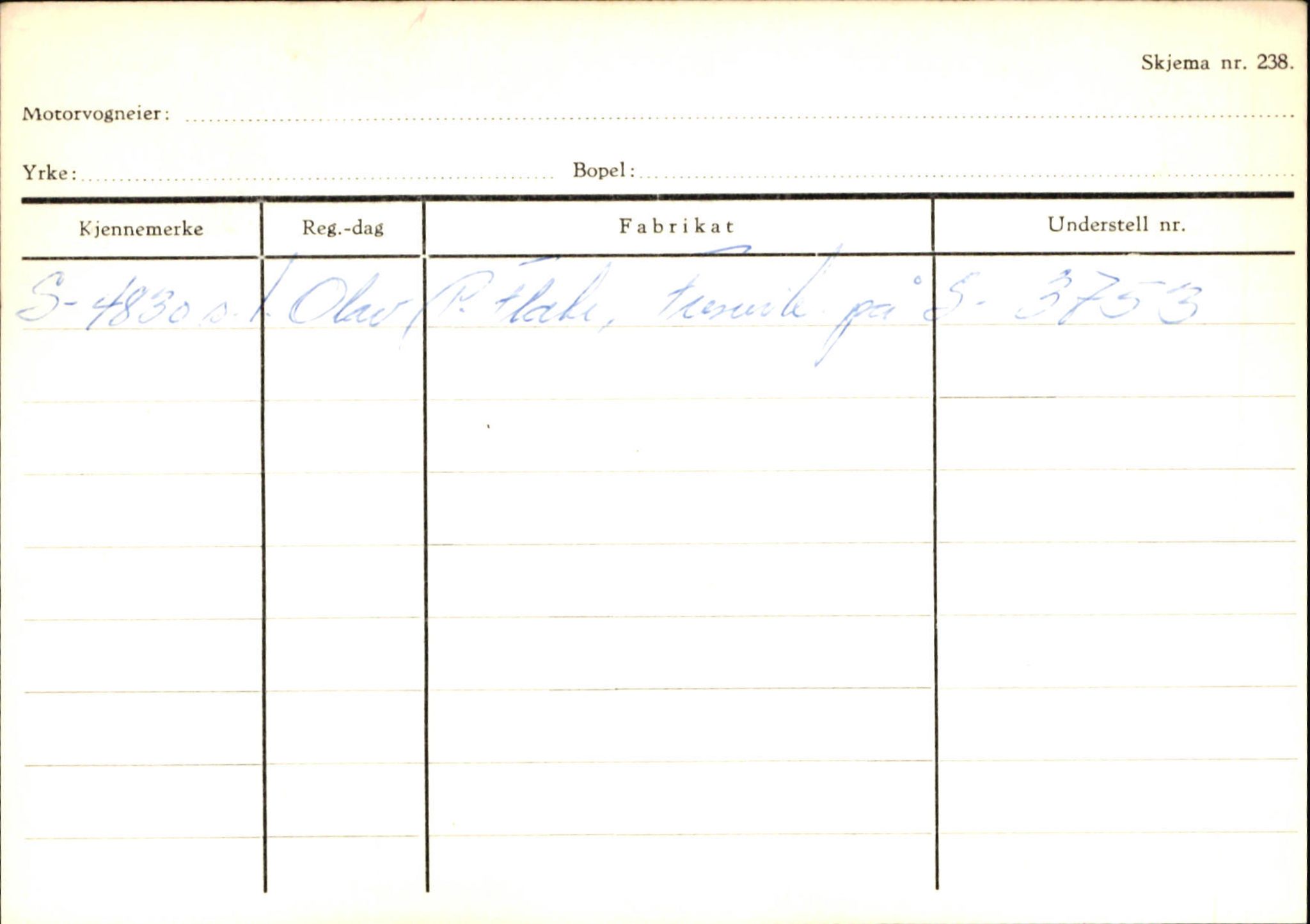 Statens vegvesen, Sogn og Fjordane vegkontor, AV/SAB-A-5301/4/F/L0126: Eigarregister Fjaler M-Å. Leikanger A-Å, 1945-1975, p. 2036