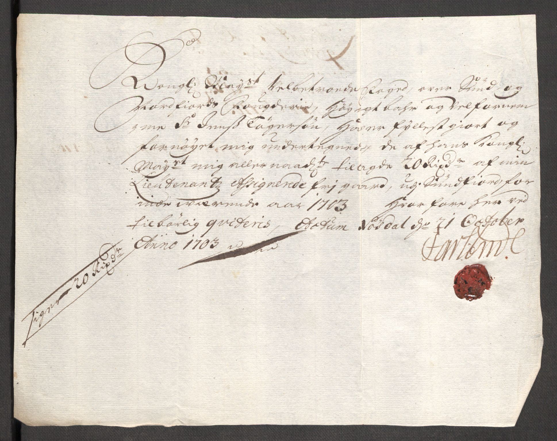 Rentekammeret inntil 1814, Reviderte regnskaper, Fogderegnskap, AV/RA-EA-4092/R53/L3427: Fogderegnskap Sunn- og Nordfjord, 1703, p. 247