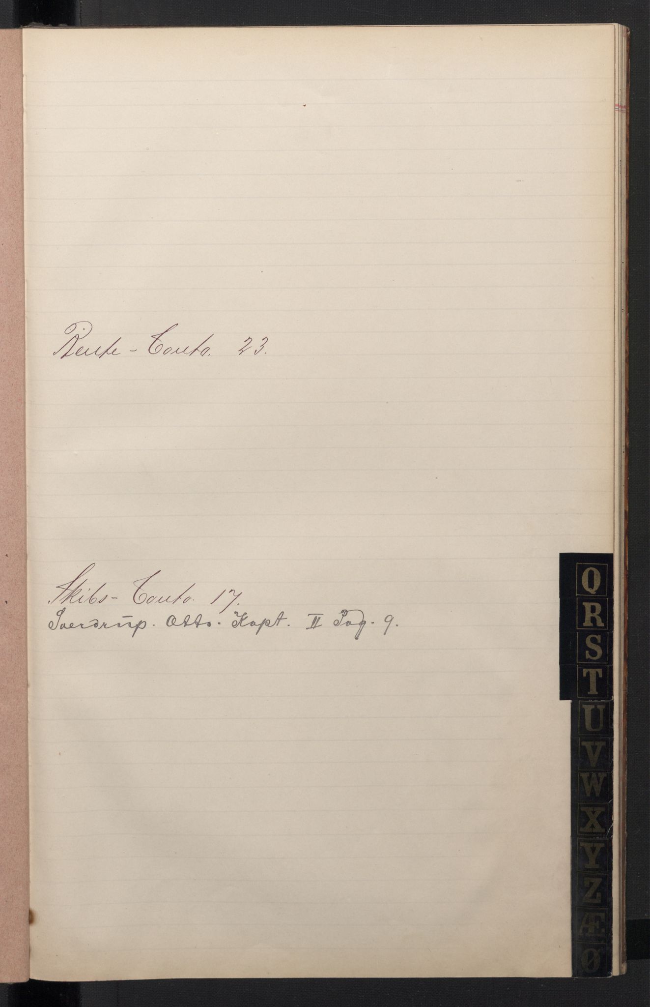 Arbeidskomitéen for Fridtjof Nansens polarekspedisjon, RA/PA-0061/R/L0005/0001: Regnskapsbøker / Hovedbok I, 1891-1897, p. 9