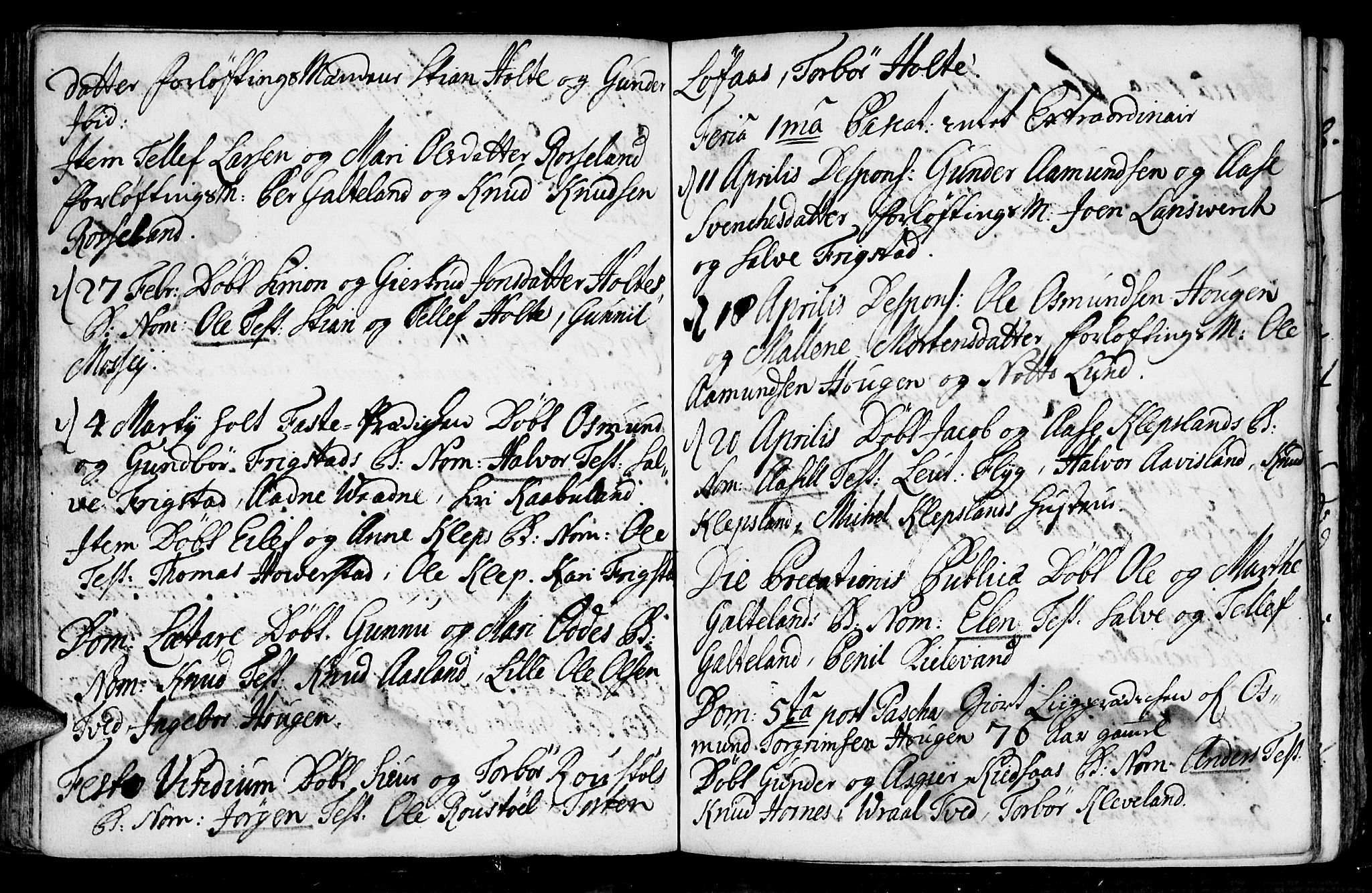 Evje sokneprestkontor, SAK/1111-0008/F/Fa/Faa/L0001: Parish register (official) no. A 1, 1705-1760, p. 69