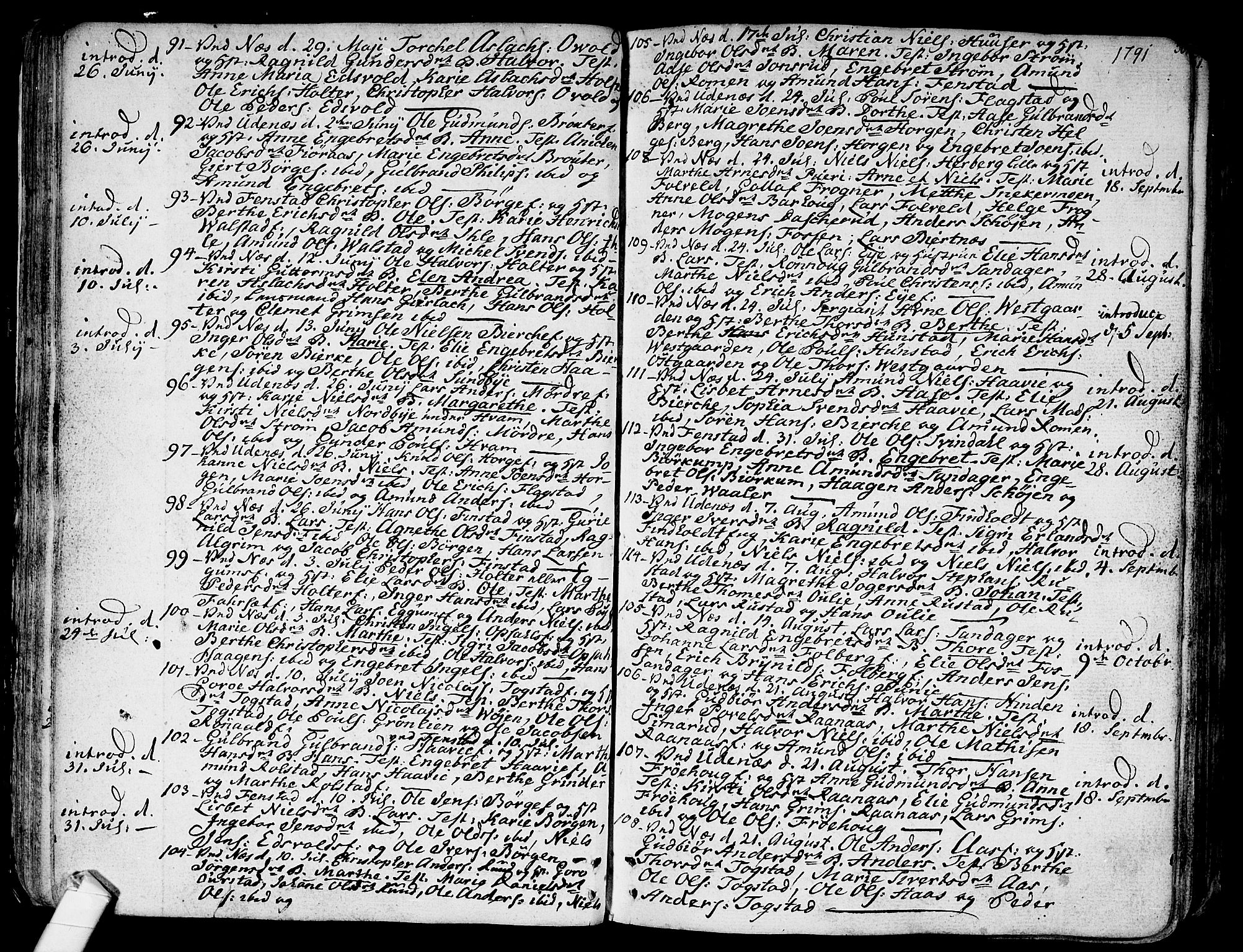 Nes prestekontor Kirkebøker, SAO/A-10410/F/Fa/L0004: Parish register (official) no. I 4, 1781-1816, p. 50