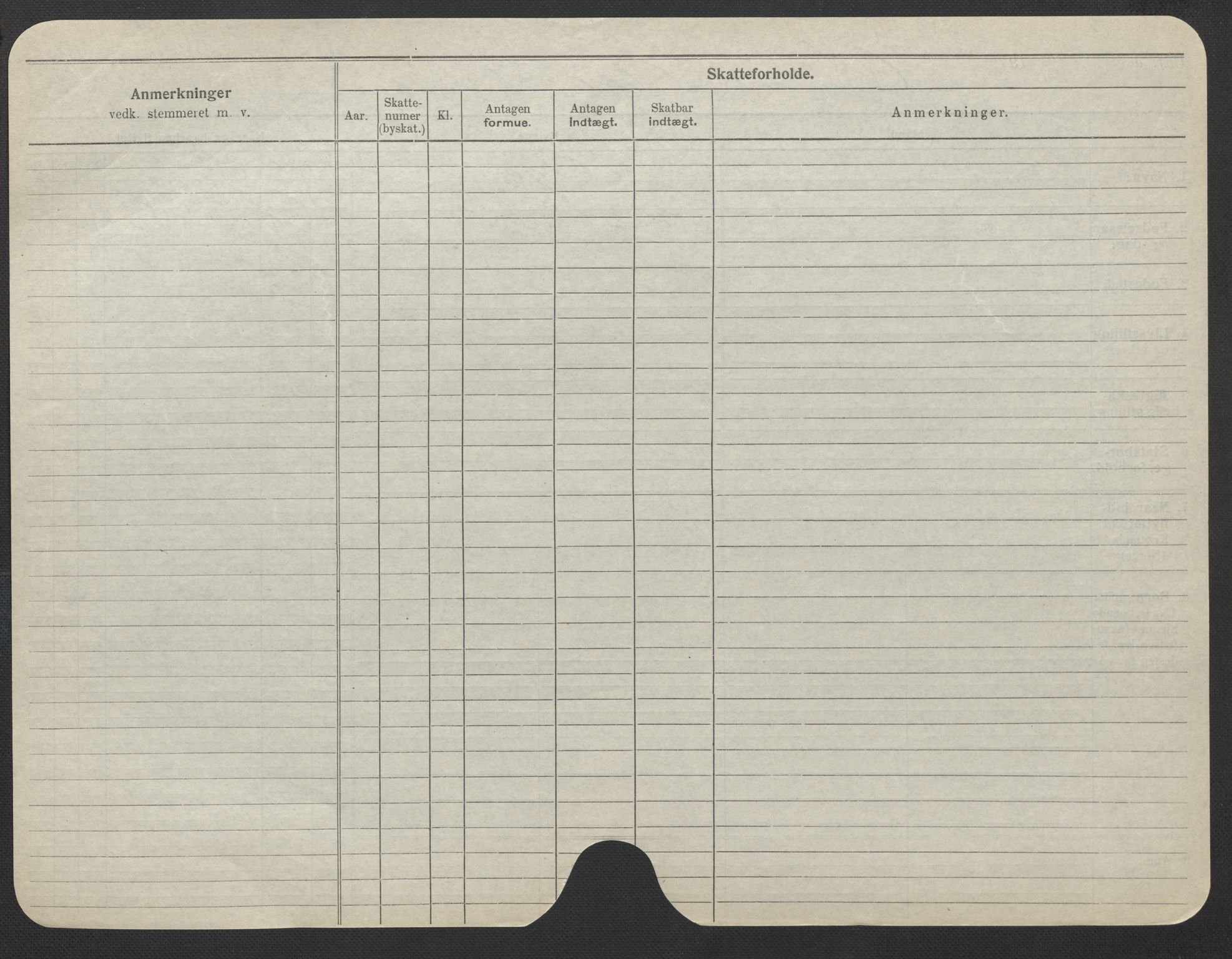 Oslo folkeregister, Registerkort, SAO/A-11715/F/Fa/Fac/L0022: Kvinner, 1906-1914, p. 250b