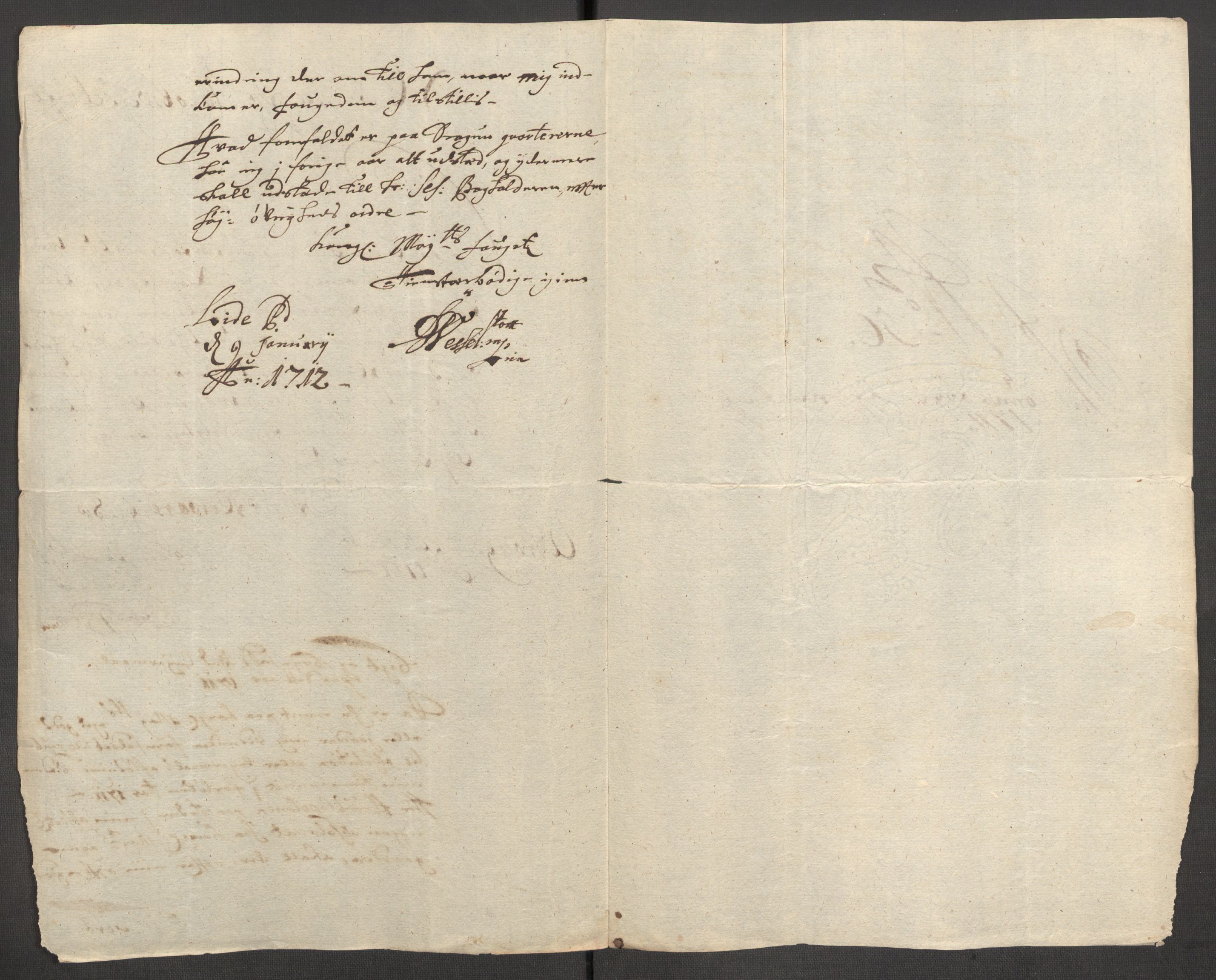 Rentekammeret inntil 1814, Reviderte regnskaper, Fogderegnskap, AV/RA-EA-4092/R63/L4319: Fogderegnskap Inderøy, 1711, p. 199