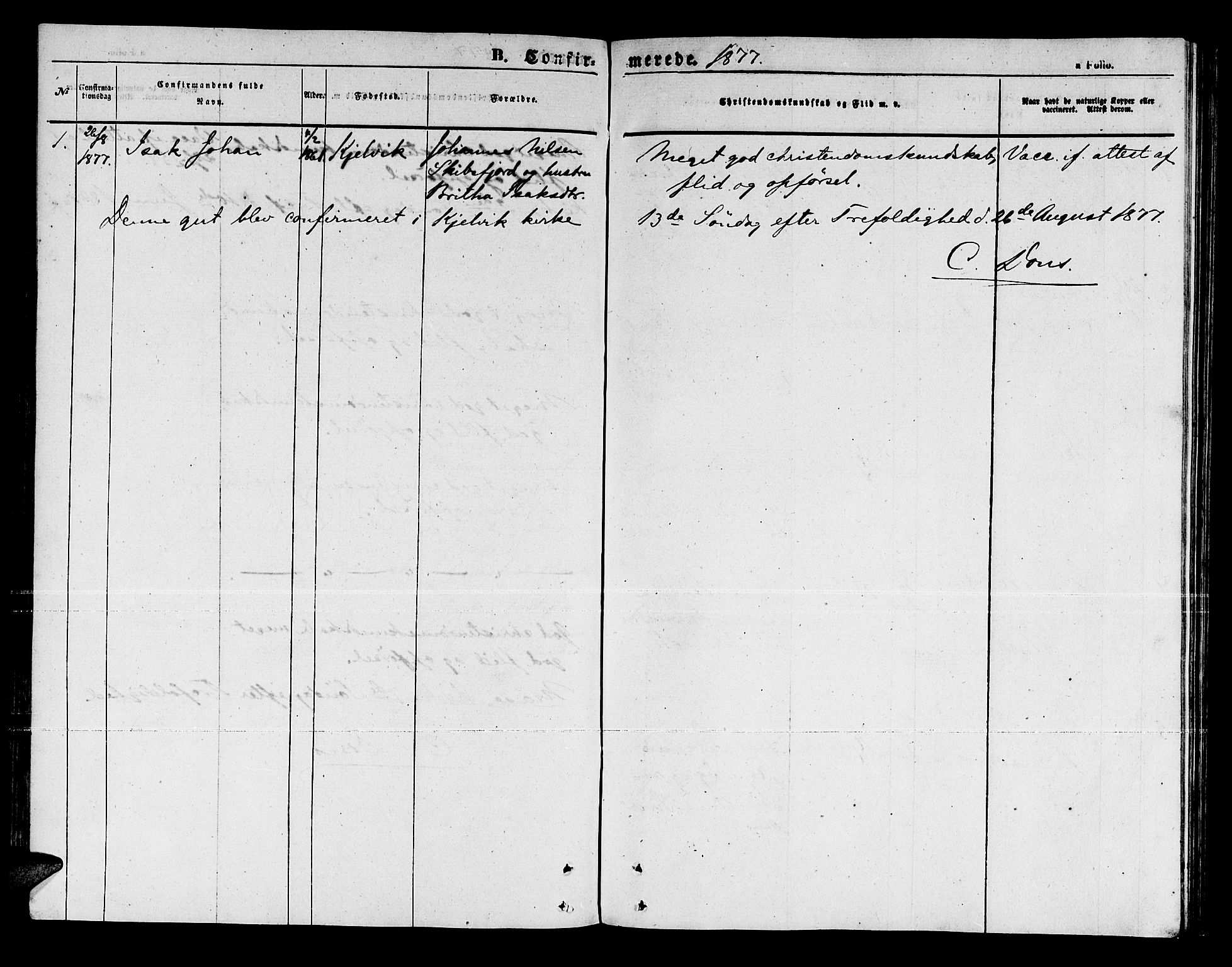 Måsøy sokneprestkontor, AV/SATØ-S-1348/H/Hb/L0003klokker: Parish register (copy) no. 3, 1861-1886