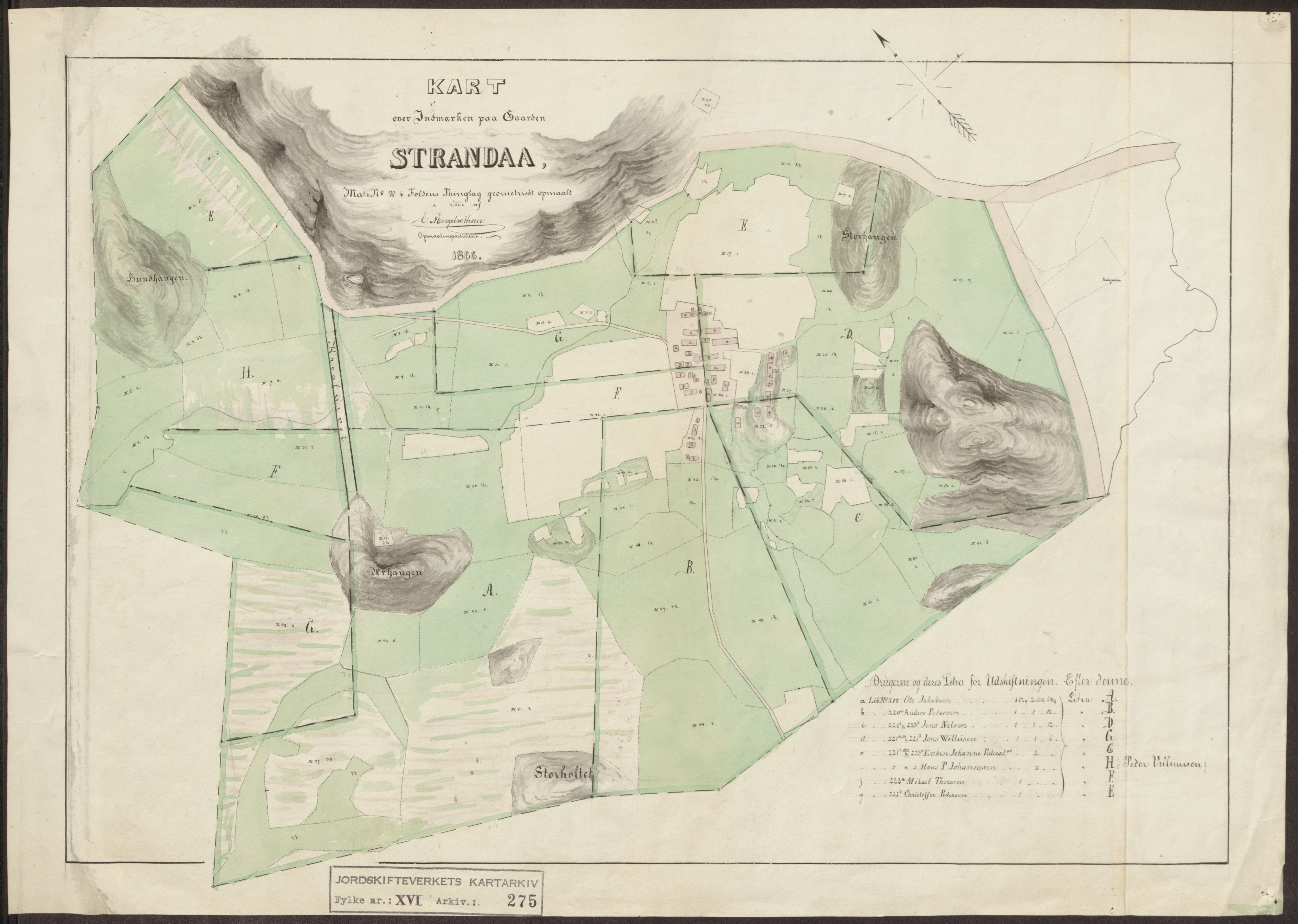 Jordskifteverkets kartarkiv, AV/RA-S-3929/T, 1859-1988, p. 376