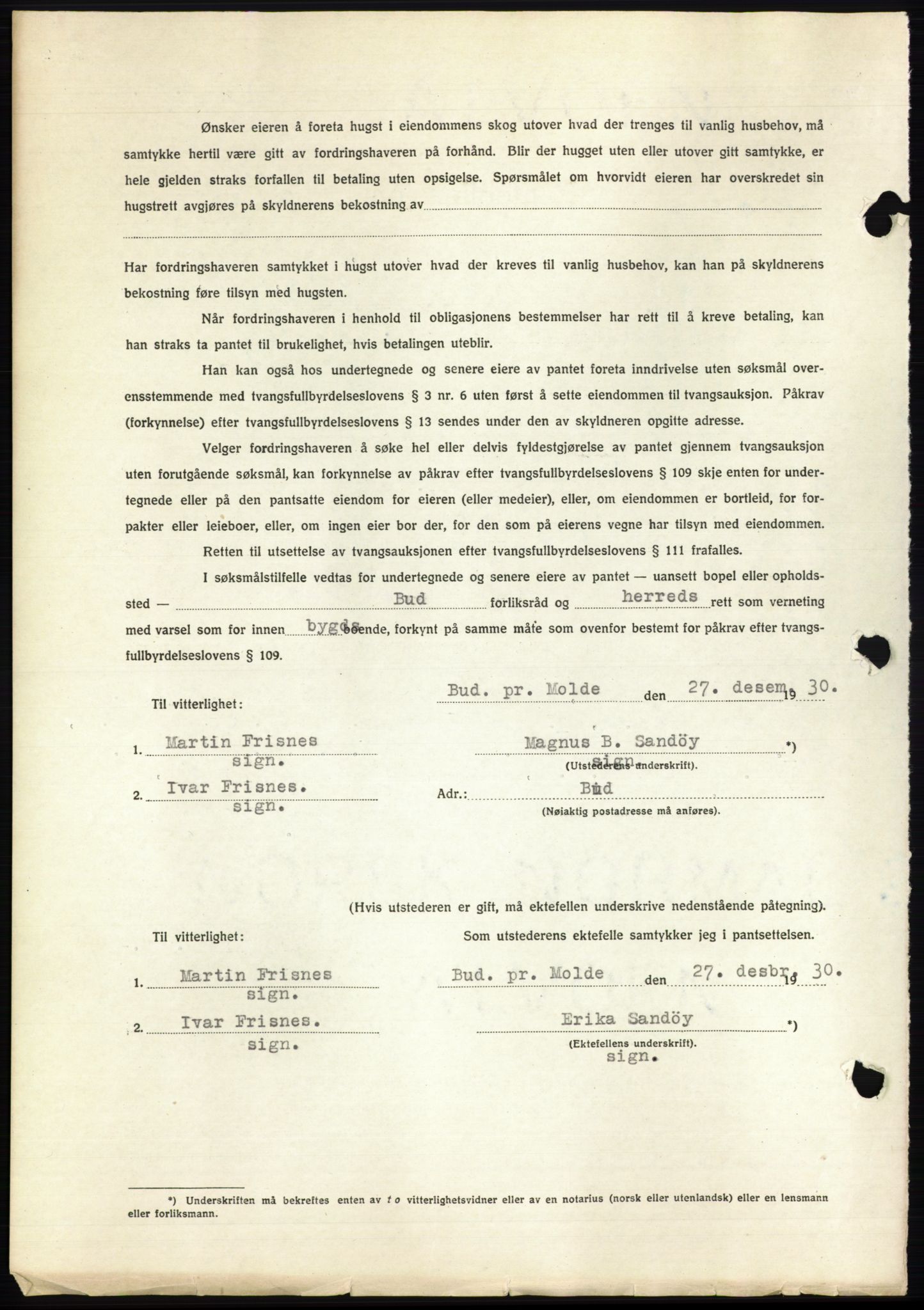 Romsdal sorenskriveri, AV/SAT-A-4149/1/2/2C/L0059: Mortgage book no. 53, 1931-1931, Deed date: 07.01.1931