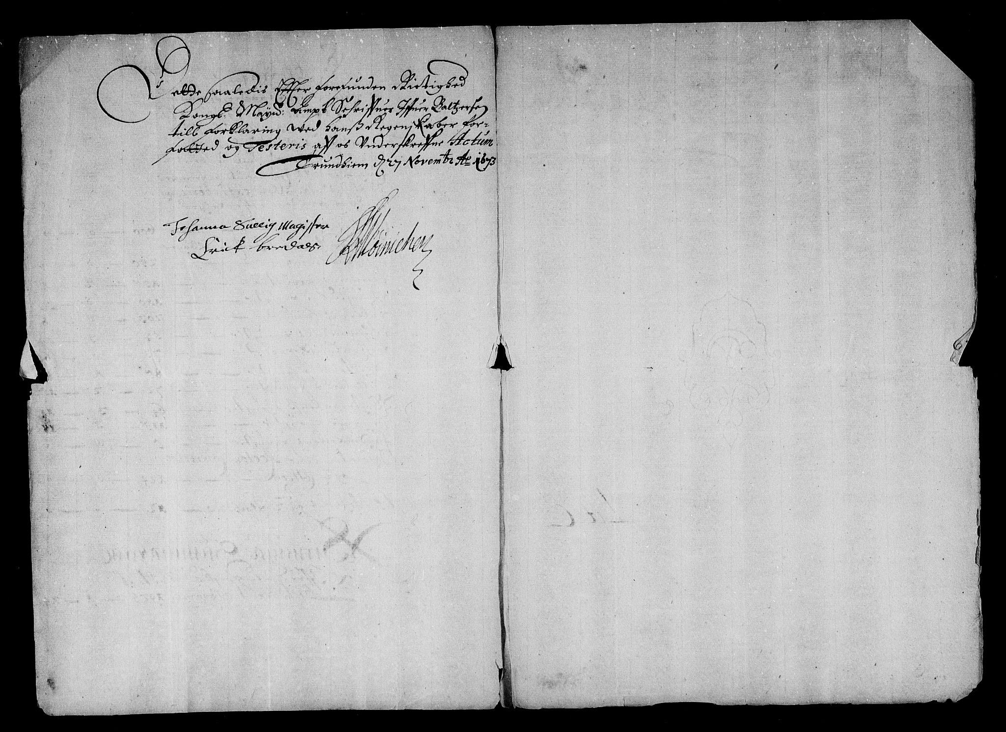Rentekammeret inntil 1814, Reviderte regnskaper, Stiftamtstueregnskaper, Trondheim stiftamt og Nordland amt, AV/RA-EA-6044/R/Rd/L0034: Trondheim stiftamt, 1664-1671