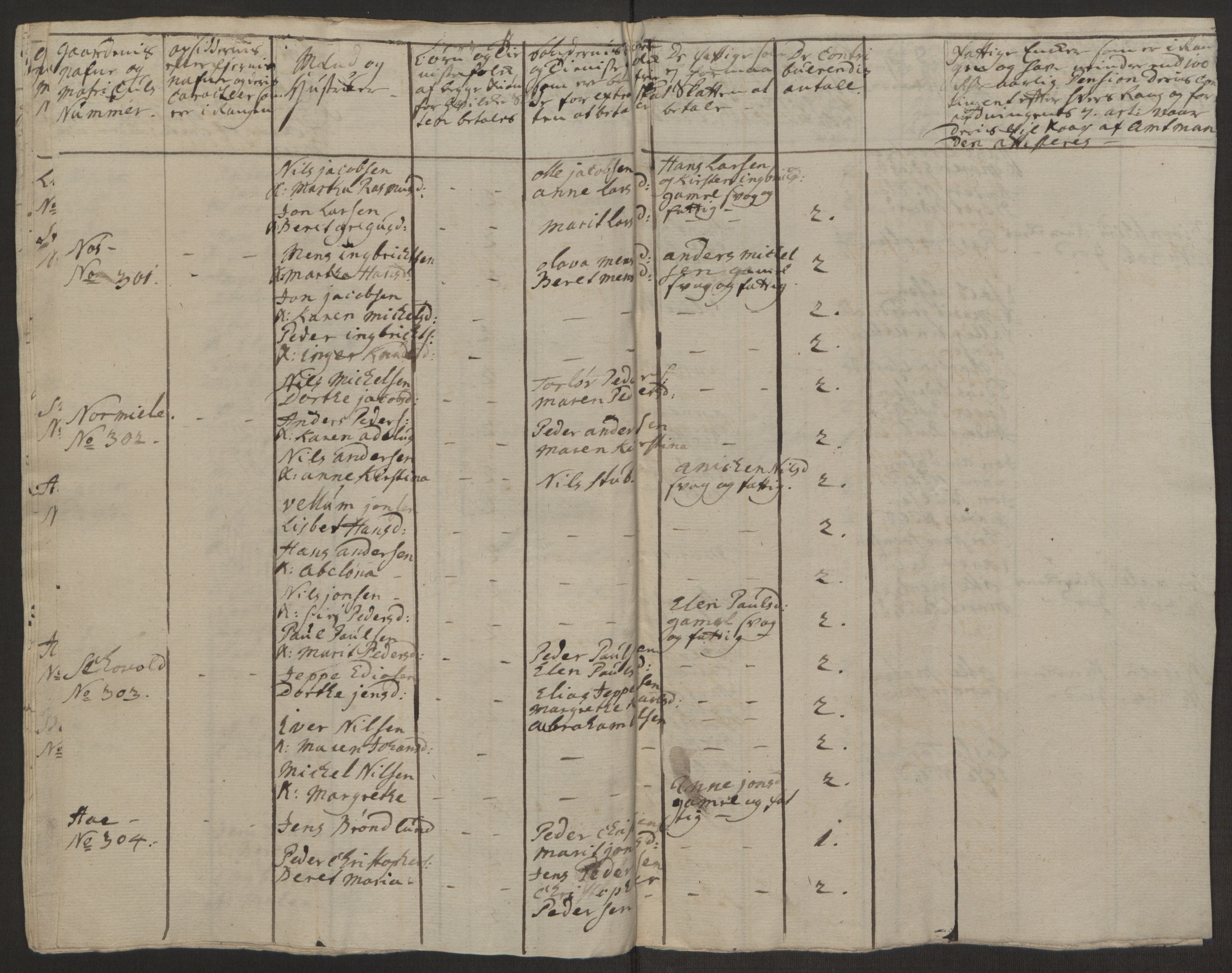 Rentekammeret inntil 1814, Realistisk ordnet avdeling, AV/RA-EA-4070/Ol/L0022a/0002: [Gg 10]: Ekstraskatten, 23.09.1762. Nordlands amt / Vesterålen, Andenes og Lofoten, 1763-1769, p. 154