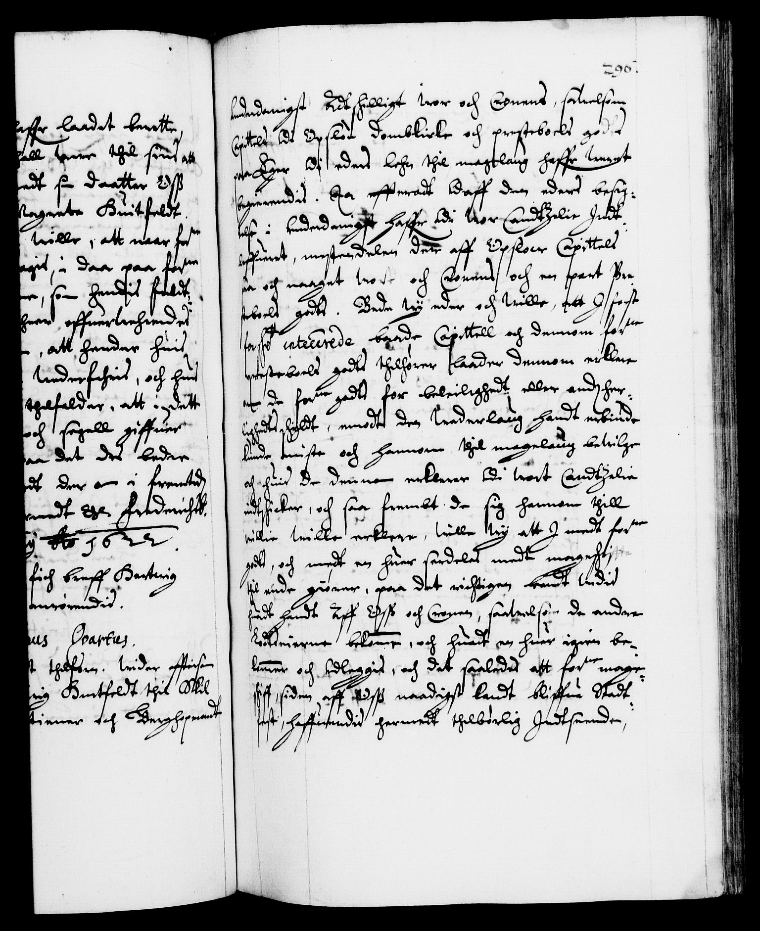 Danske Kanselli 1572-1799, AV/RA-EA-3023/F/Fc/Fca/Fcab/L0004: Norske tegnelser (mikrofilm), 1617-1627, p. 296a