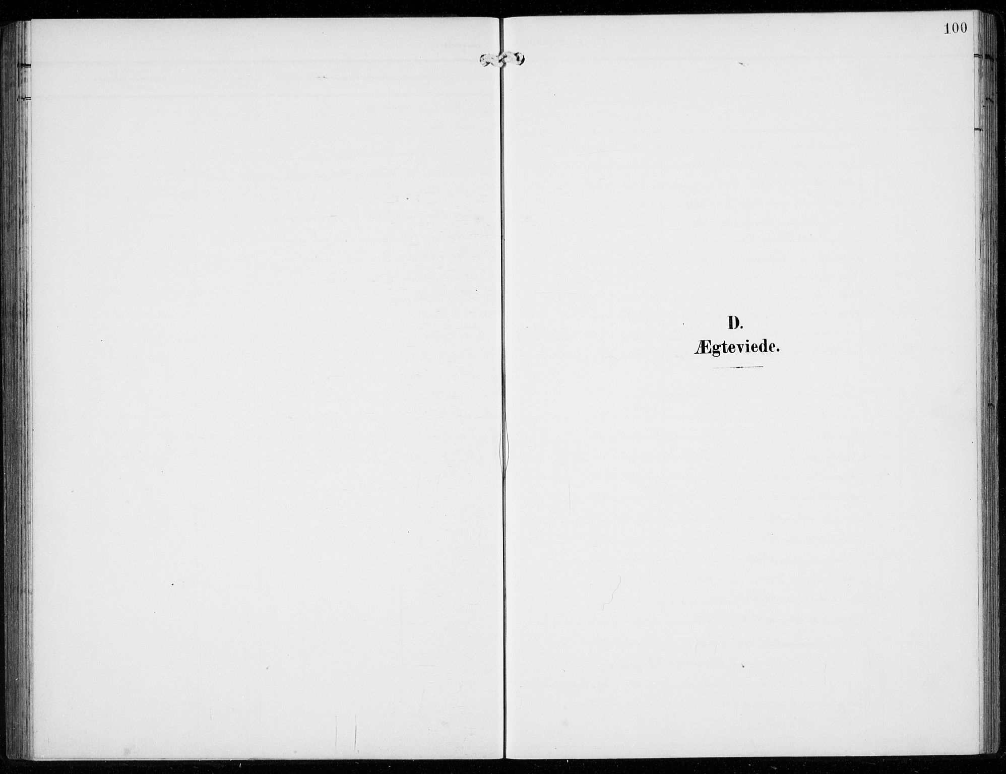 Ullensvang sokneprestembete, SAB/A-78701/H/Hab: Parish register (copy) no. F  1, 1902-1935, p. 100