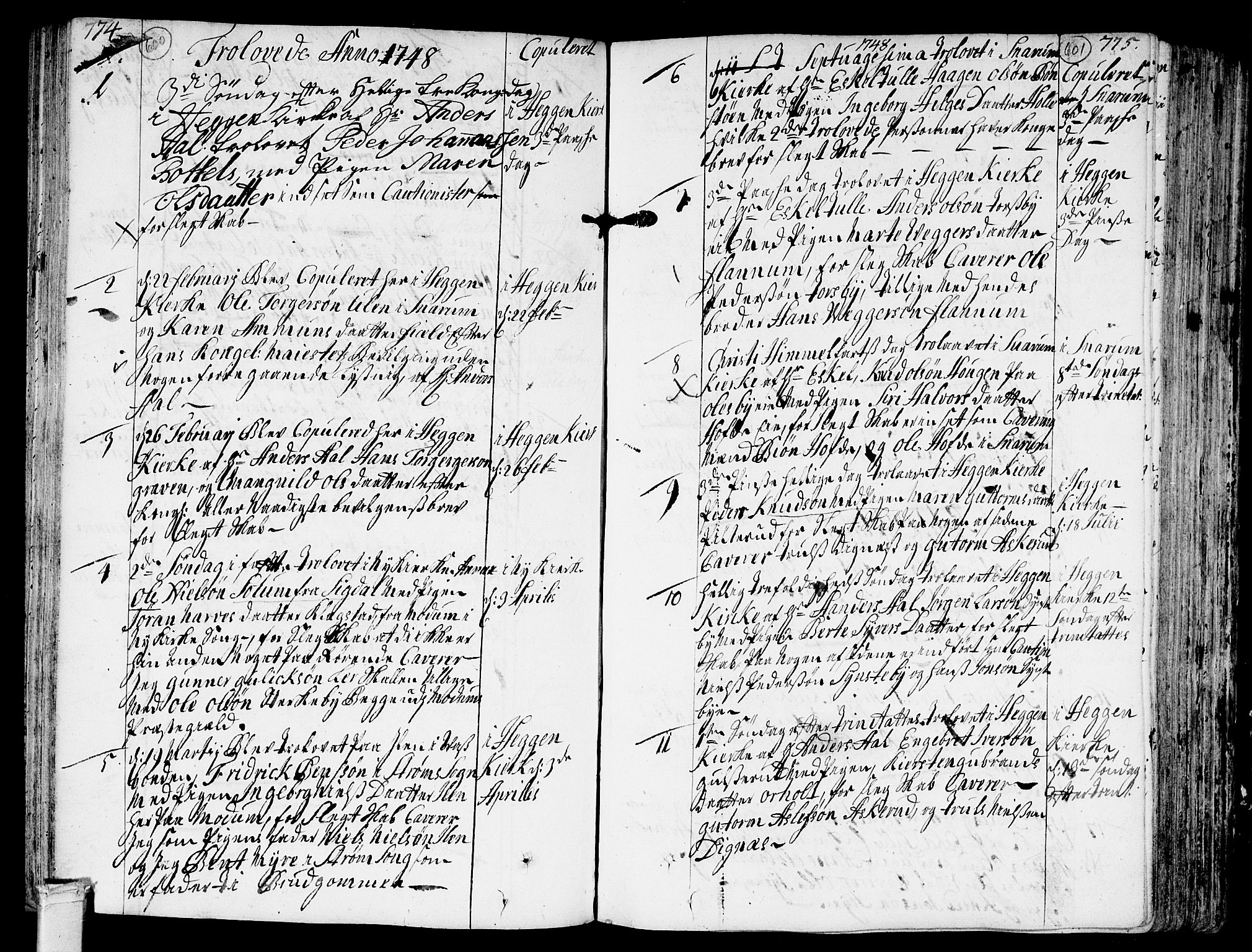 Modum kirkebøker, AV/SAKO-A-234/F/Fa/L0002: Parish register (official) no. 2, 1741-1782, p. 600-601