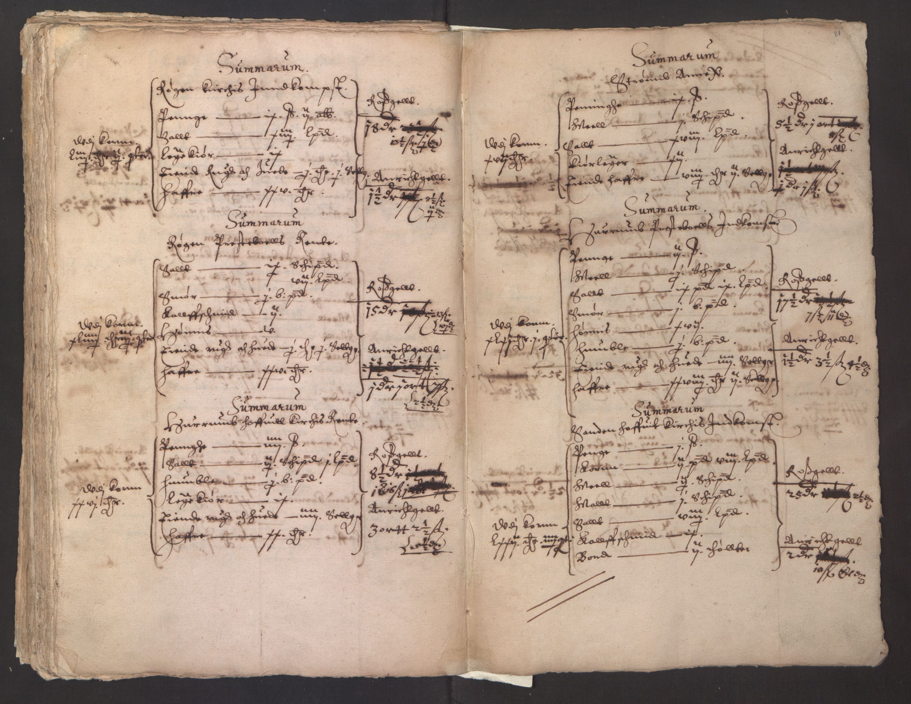 Stattholderembetet 1572-1771, AV/RA-EA-2870/Ek/L0014/0001: Jordebøker til utlikning av rosstjeneste 1624-1626: / Kirke- og prestebolsinntekter i Oslo og Hamar bispedømme, 1625-1626, p. 83