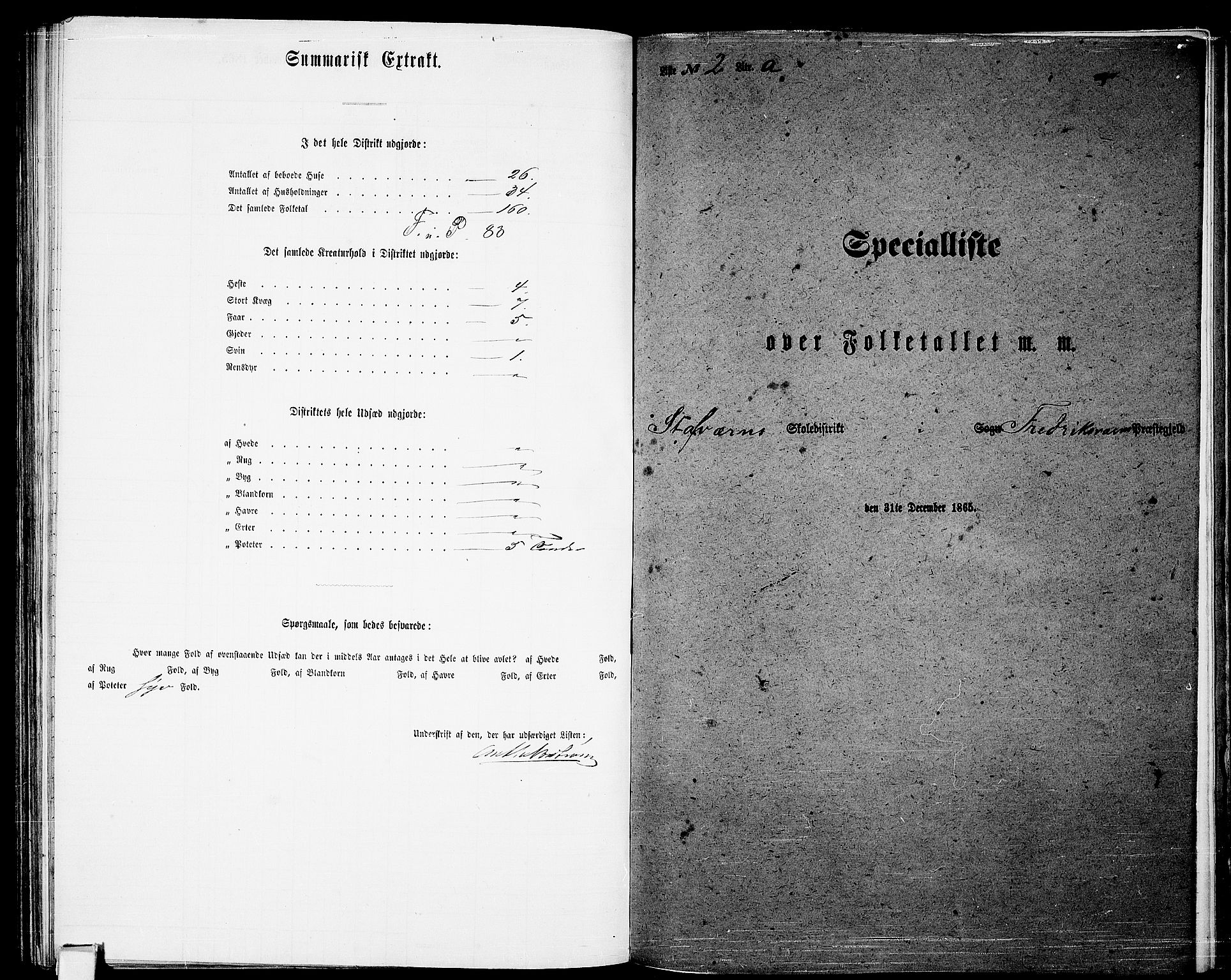 RA, 1865 census for Fredriksvern, 1865, p. 15