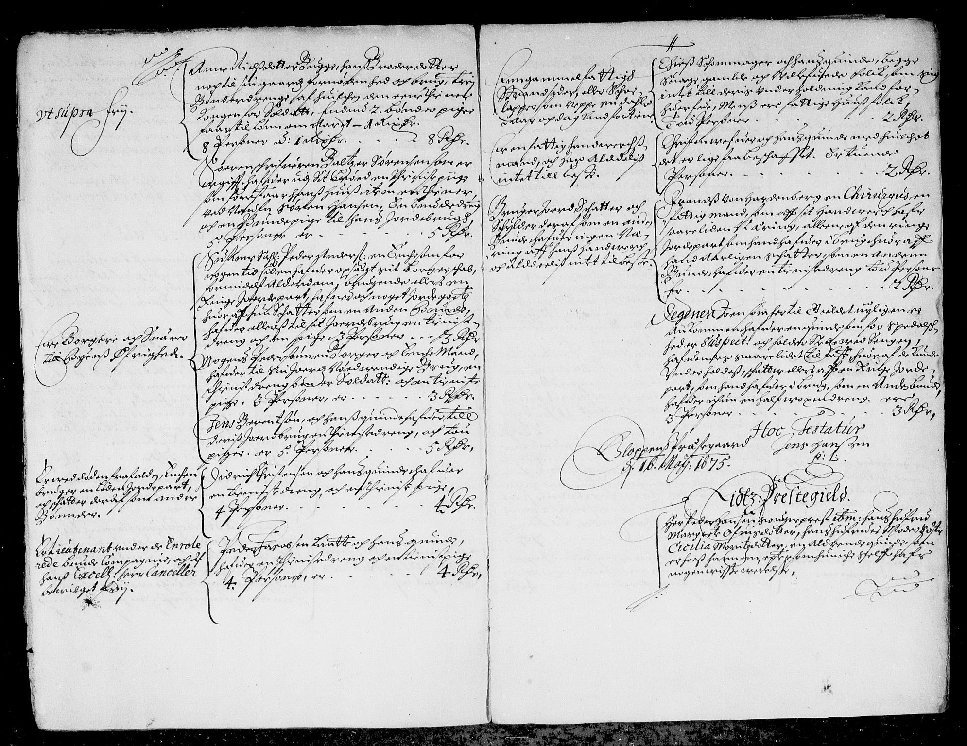 Rentekammeret inntil 1814, Reviderte regnskaper, Stiftamtstueregnskaper, Bergen stiftamt, AV/RA-EA-6043/R/Rc/L0041: Bergen stiftamt, 1672-1677